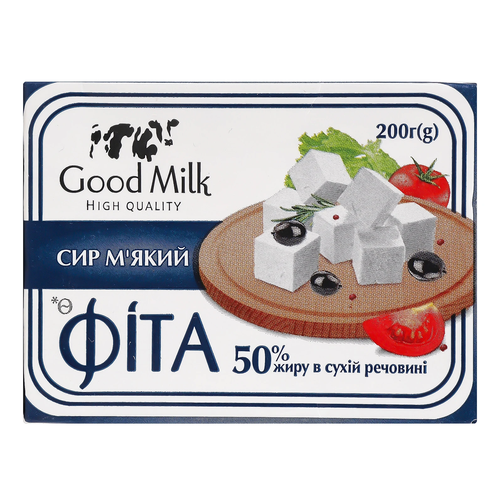 Сир Good Milk Фіта м'який 50% 200г