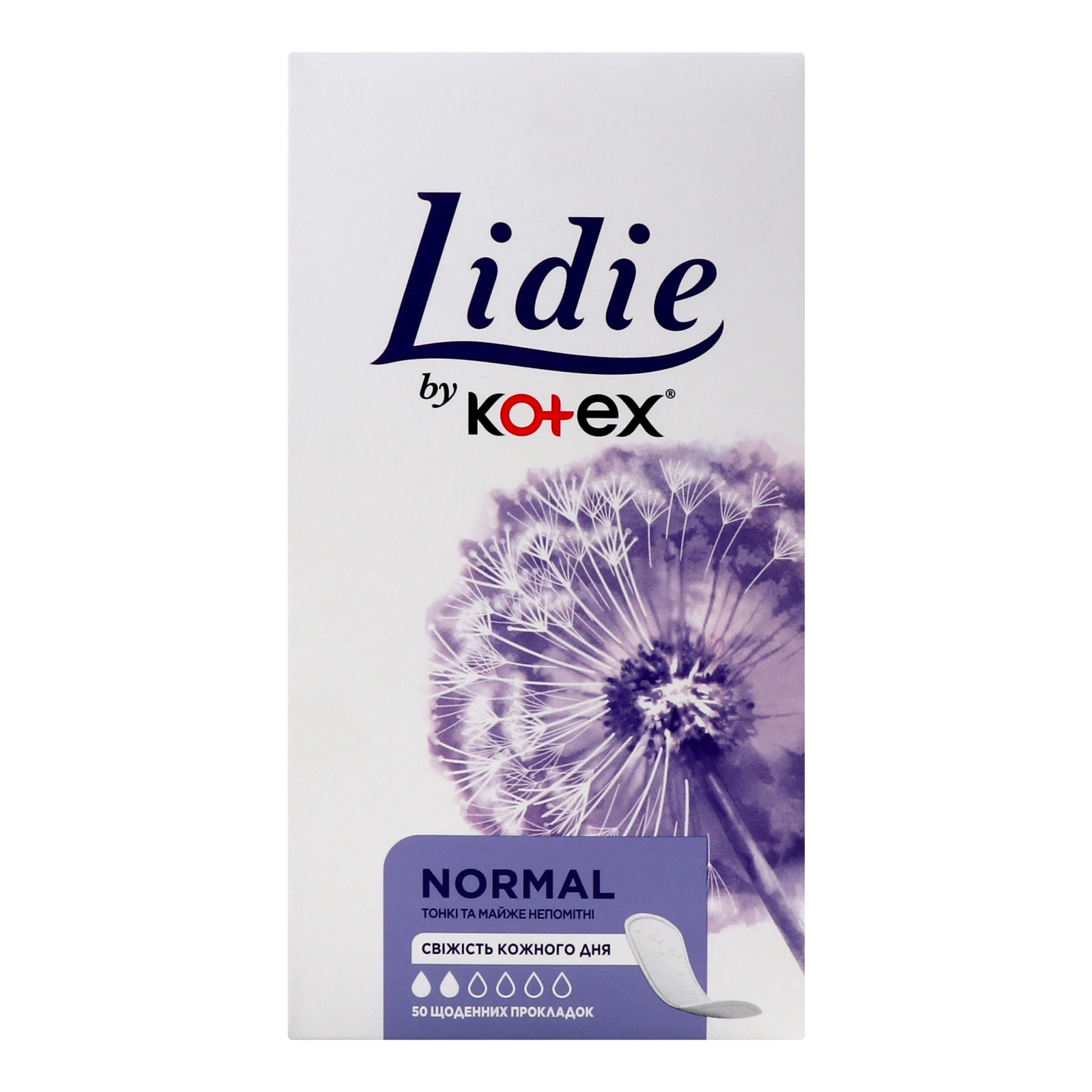 *Прокладки Lidie 50шт Normal щоденні Фото №:1