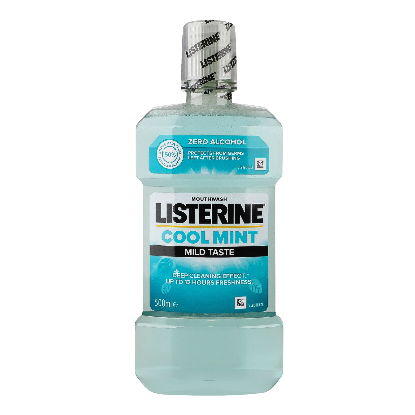 Ополіскувач для ротової порожнини Listerine Свіжа м'ята м'який смак 500мл Фото навігації №:1