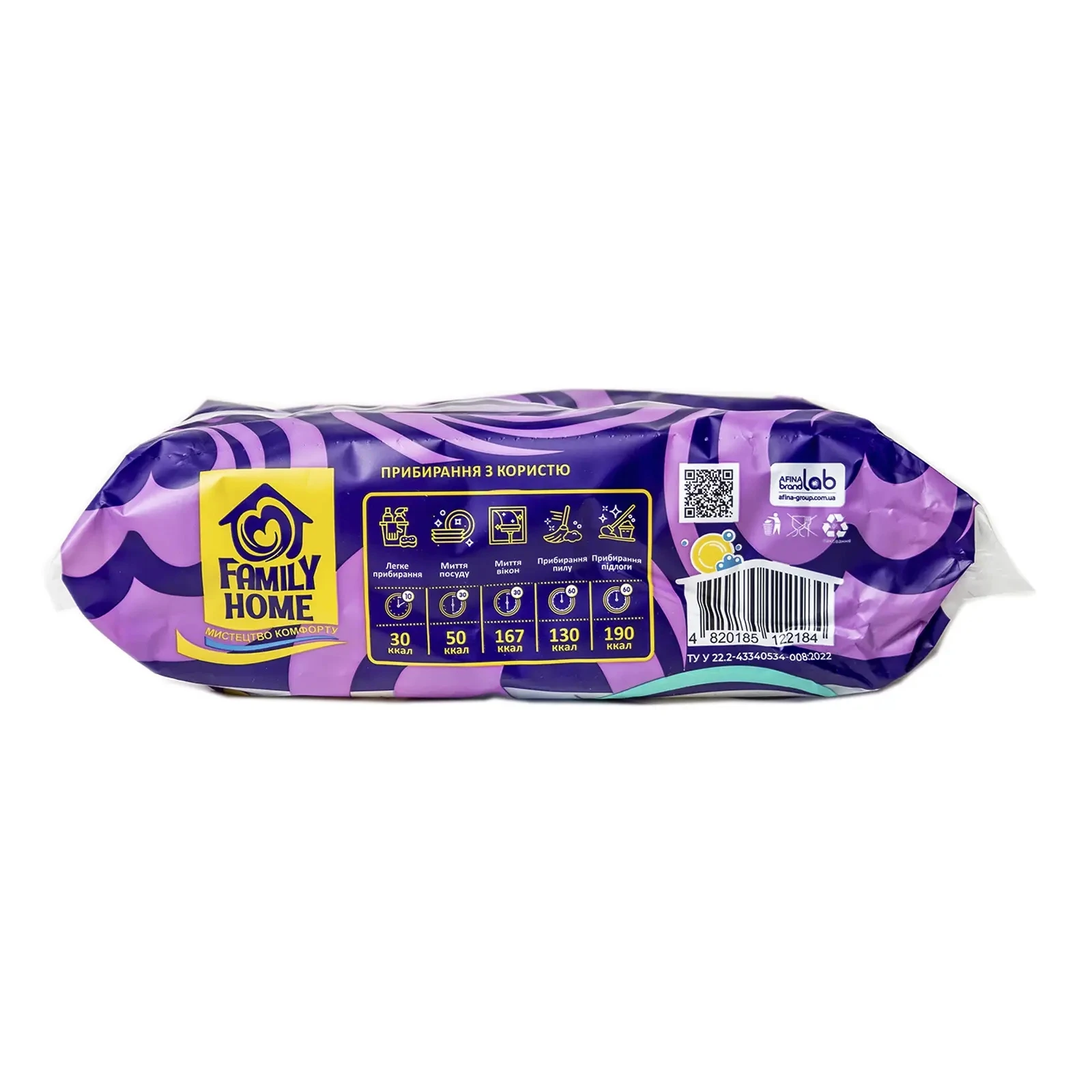 Губки Family Home  кухонні 5D хвиля універсальні з хвилястою поверхнею 5шт Фото №:3