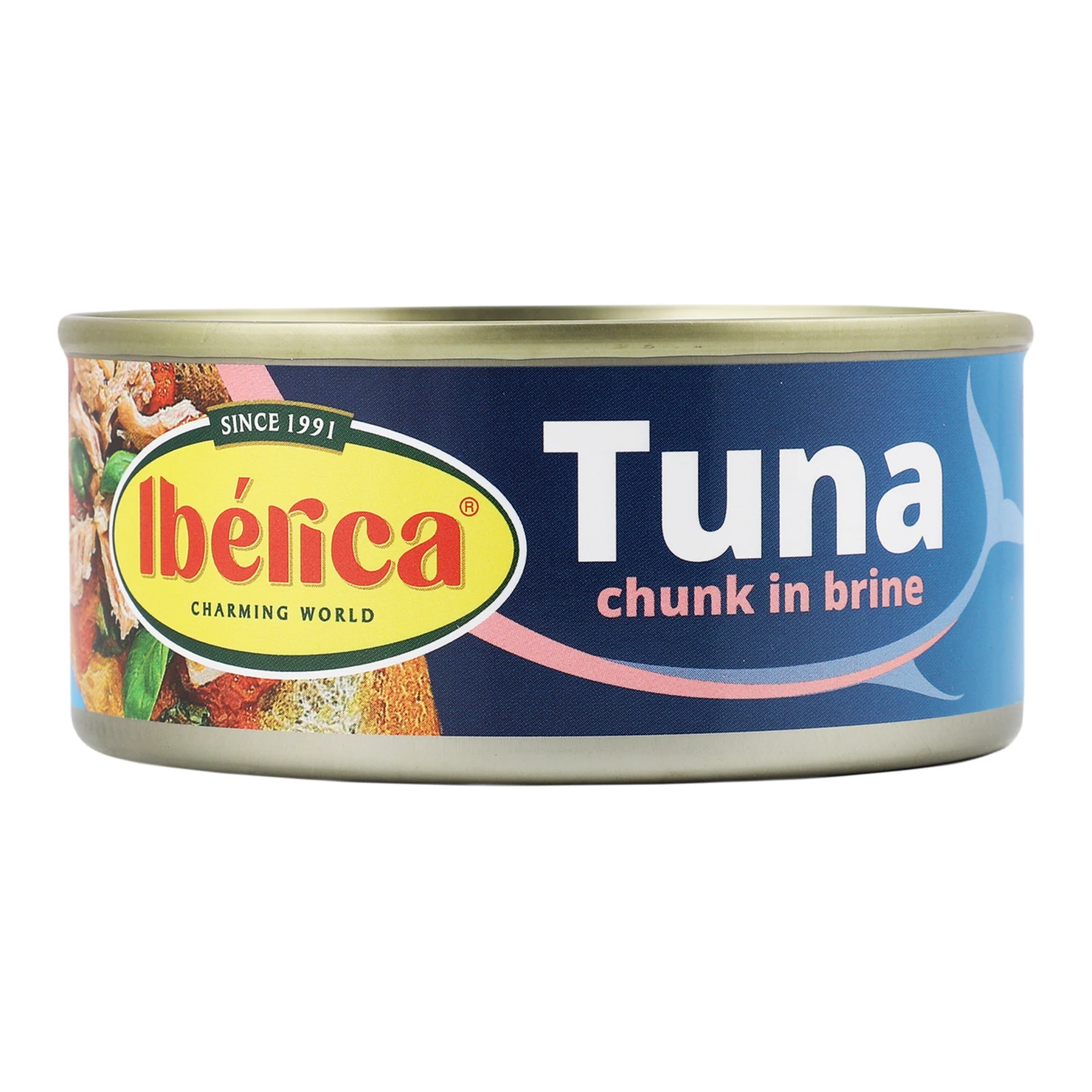 Тунець Iberica цілий у власному соку 150г Фото №:1