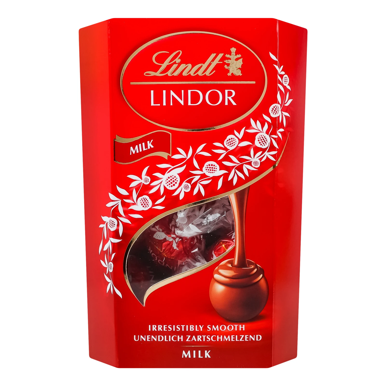 Цукерки Lindt Lindor шоколадні молочні Milk 200г Фото №:1