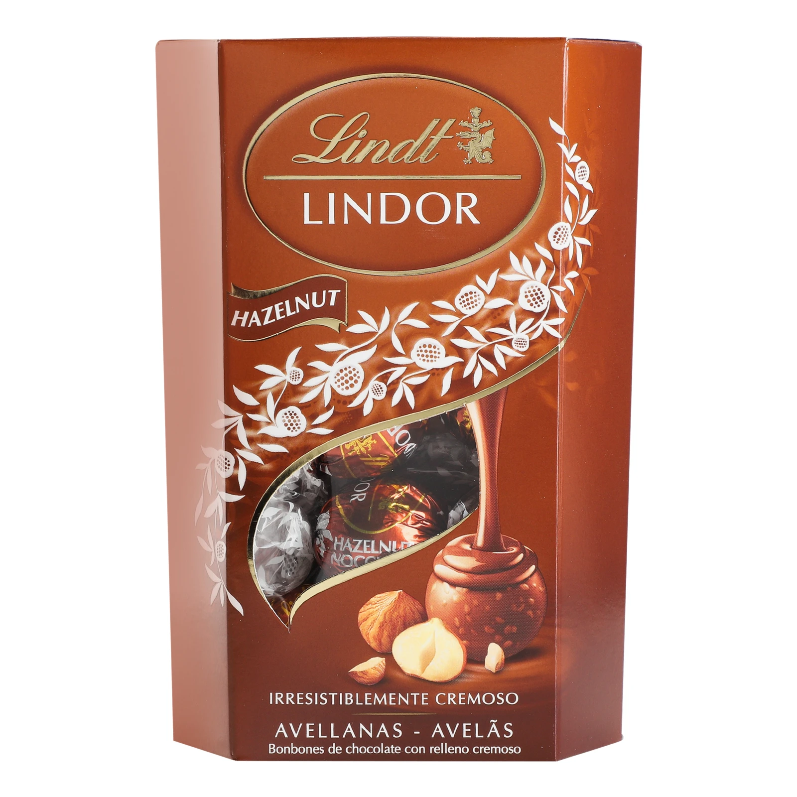 Цукерки Lindt 200г Lindor з фундуком Фото №:1