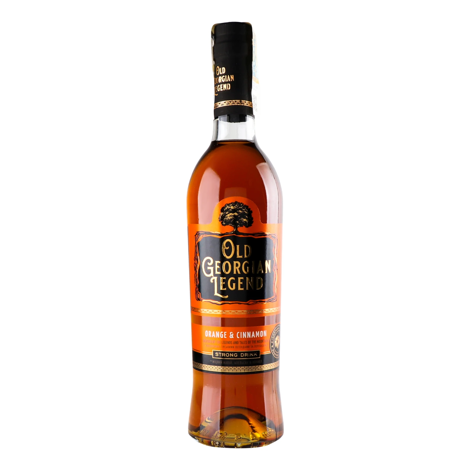 Напій алкогольний Old Georgian Legend Orange&Cinnamon 36% 0.5л Фото навігації №:1