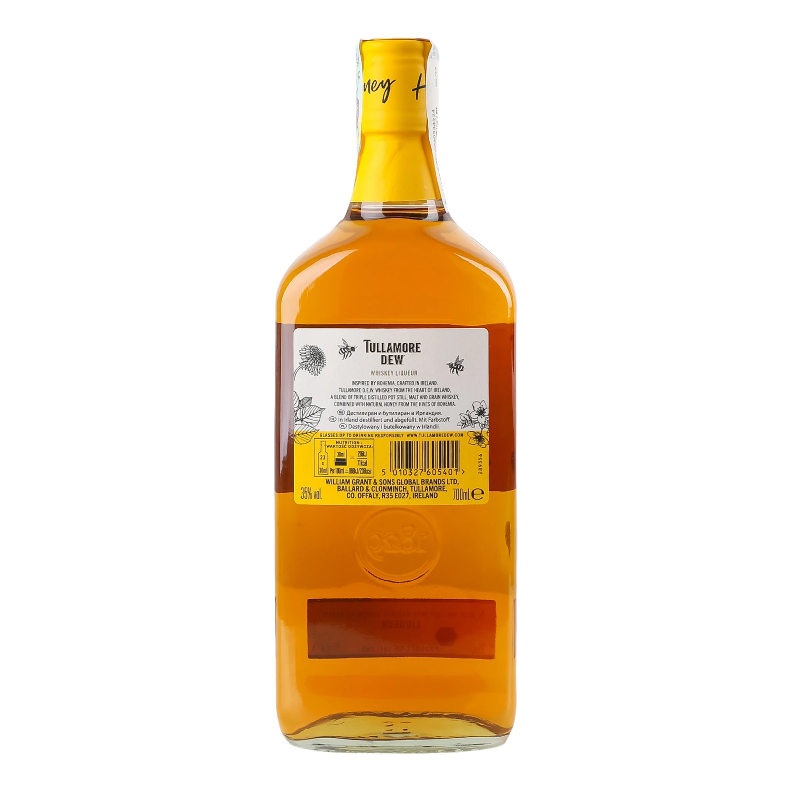 Віскі Tullamore Dew Honey бленд 35% 0.7л Фото №:2