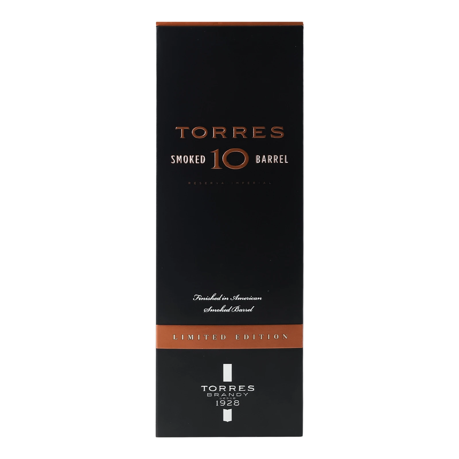 Бренді Torres 10 Smoked Barrel 38% 0.7л Фото навігації №:1