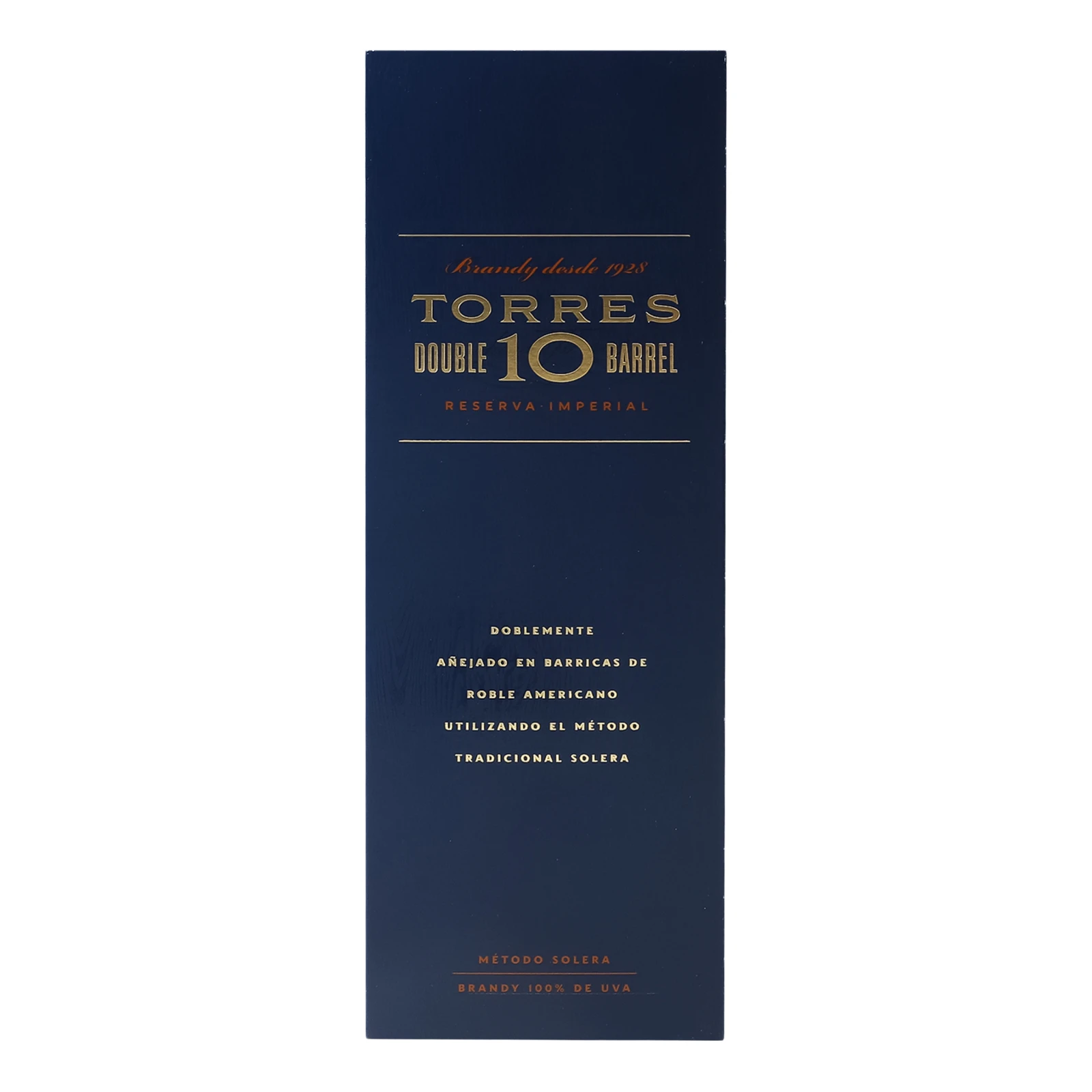 Бренді Torres 10 Double Barrel 38% 0.7л Фото №:1