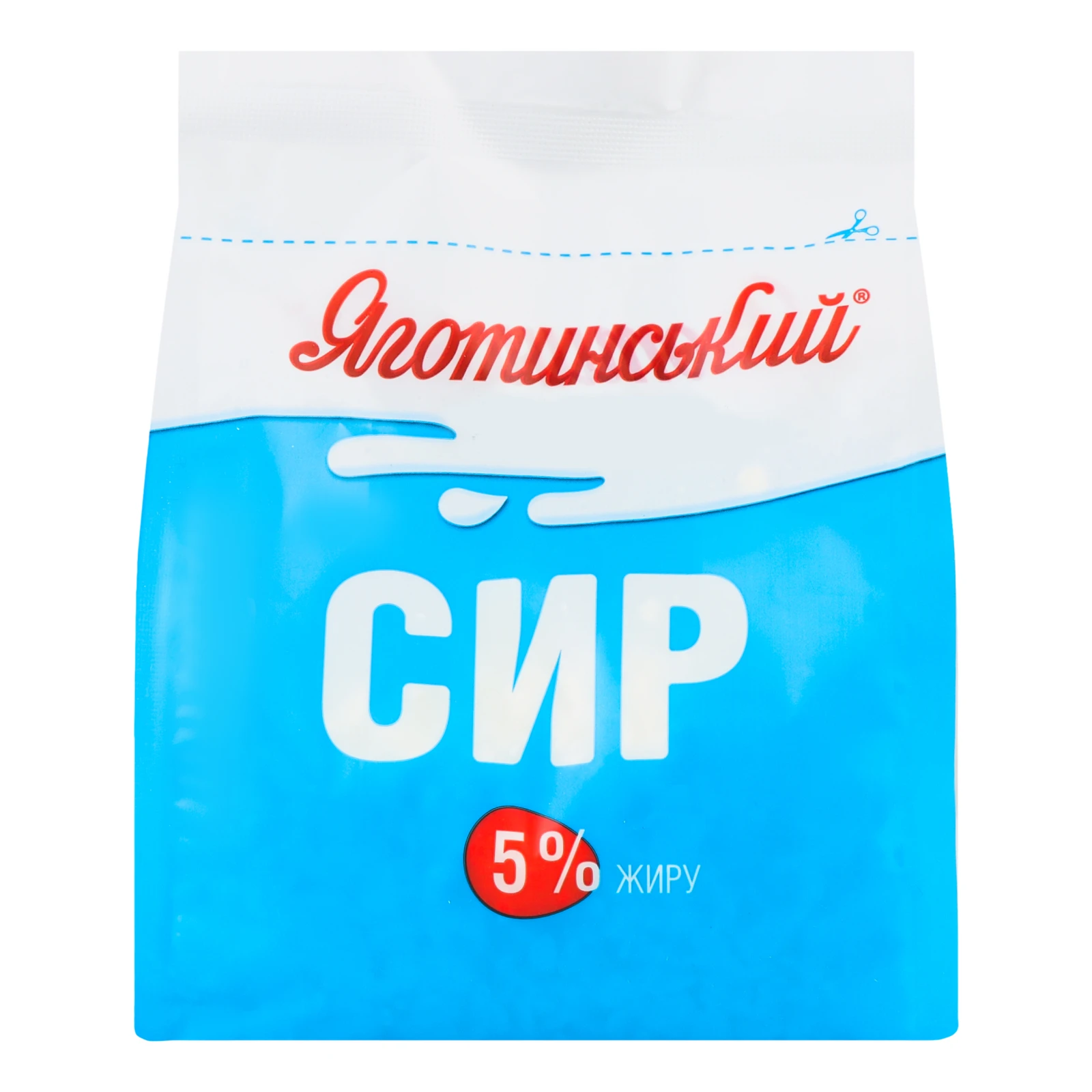 Сир кисломолочний Яготинський 5% 350г Фото №:1