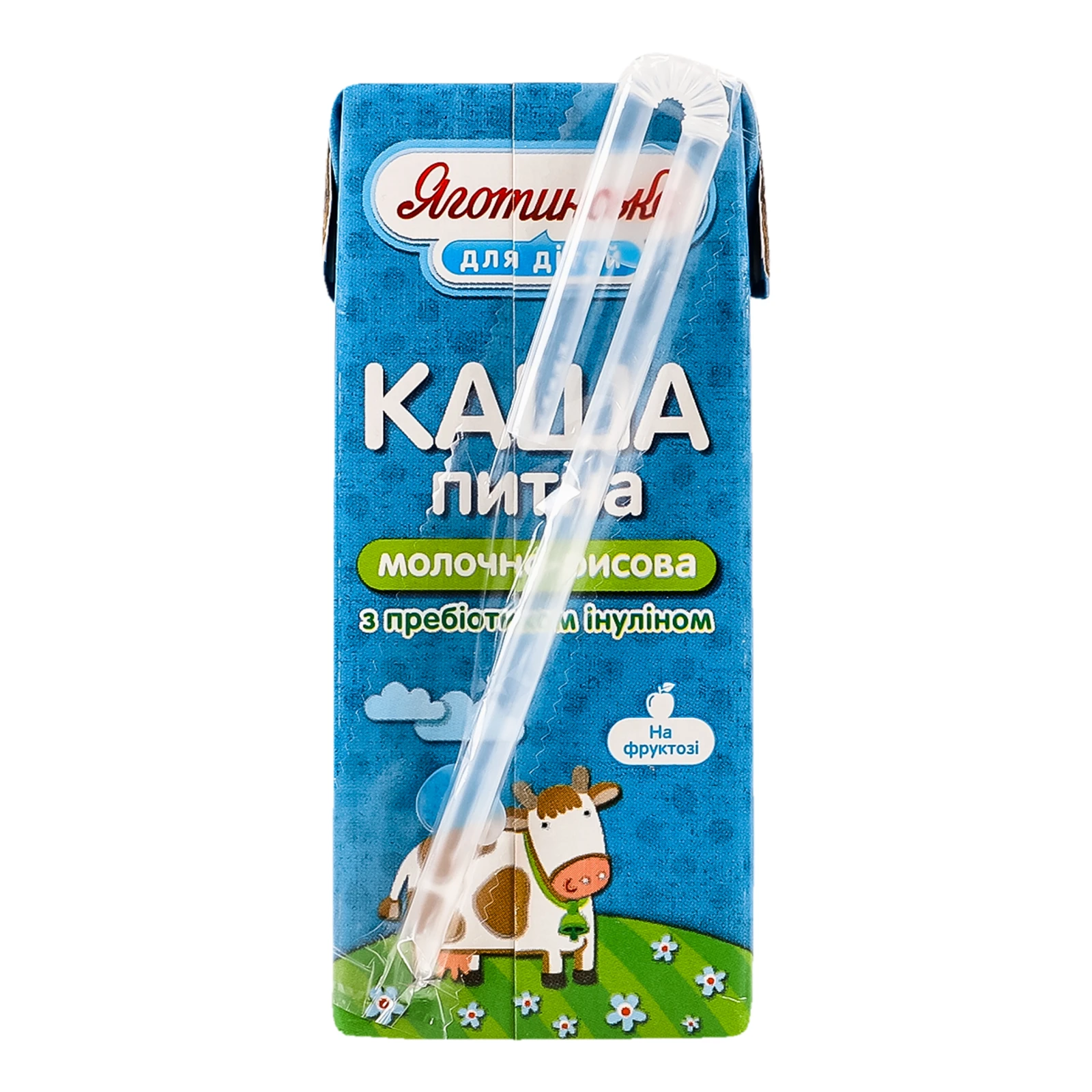 Каша дитяча Яготинське для дiтей молочно-рисова питна для дітей від 6-ти місяців 2% 200г Фото №:2