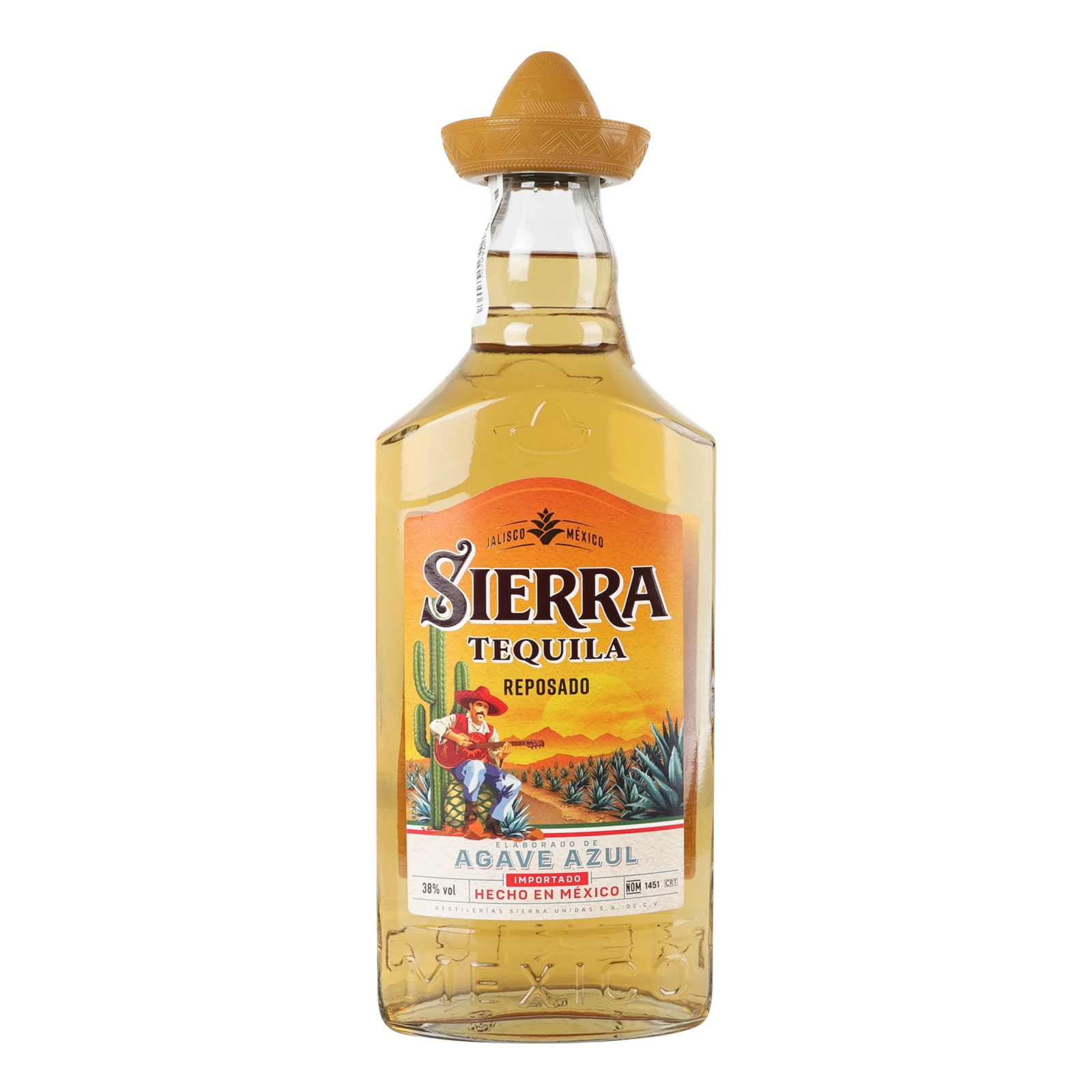 Текіла Sierra Reposado 38% 0.7л Фото №:1