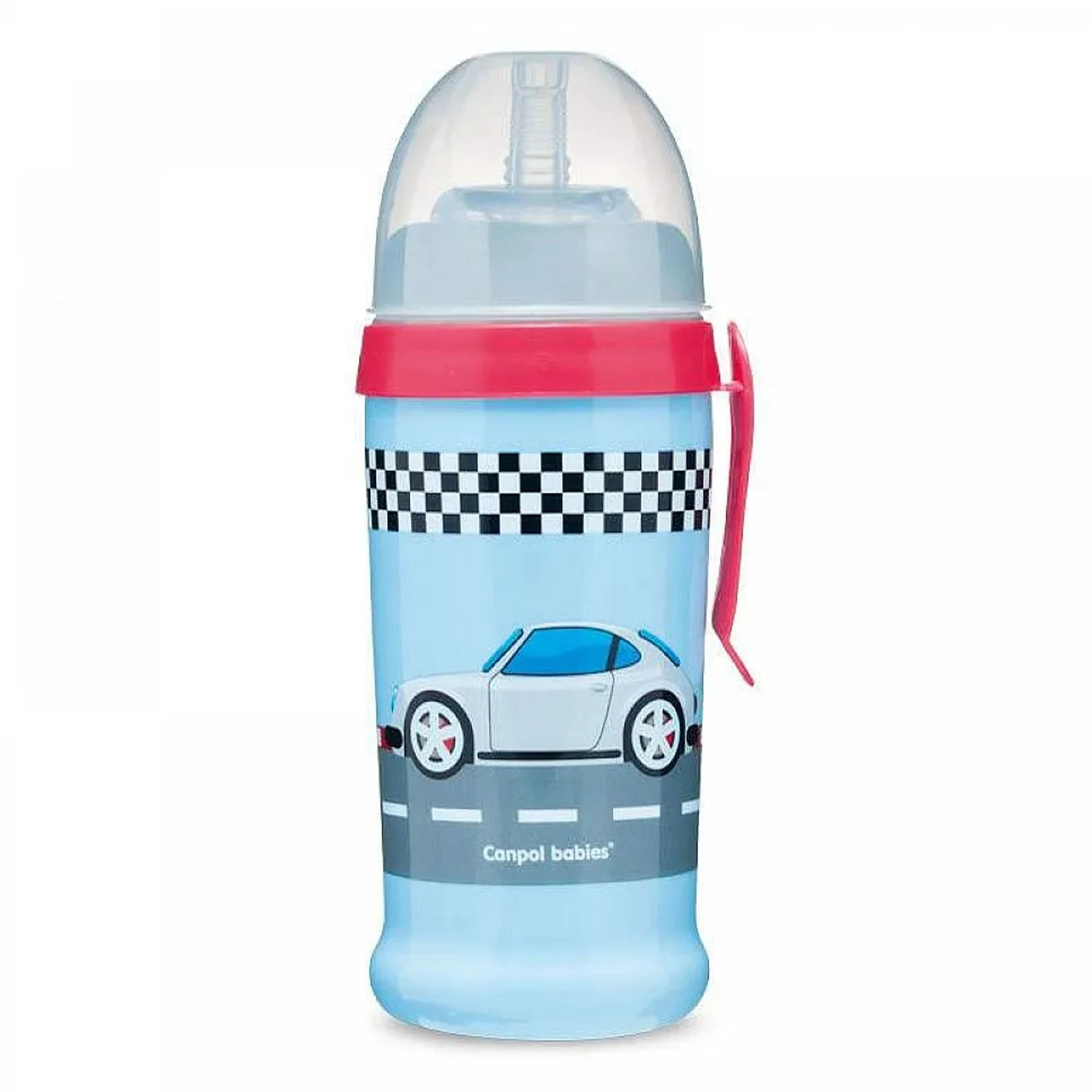 Поїльник-непроливайка Canpol babies 350мл Racing машини темно-синій 56/516_blud Фото навігації №:1