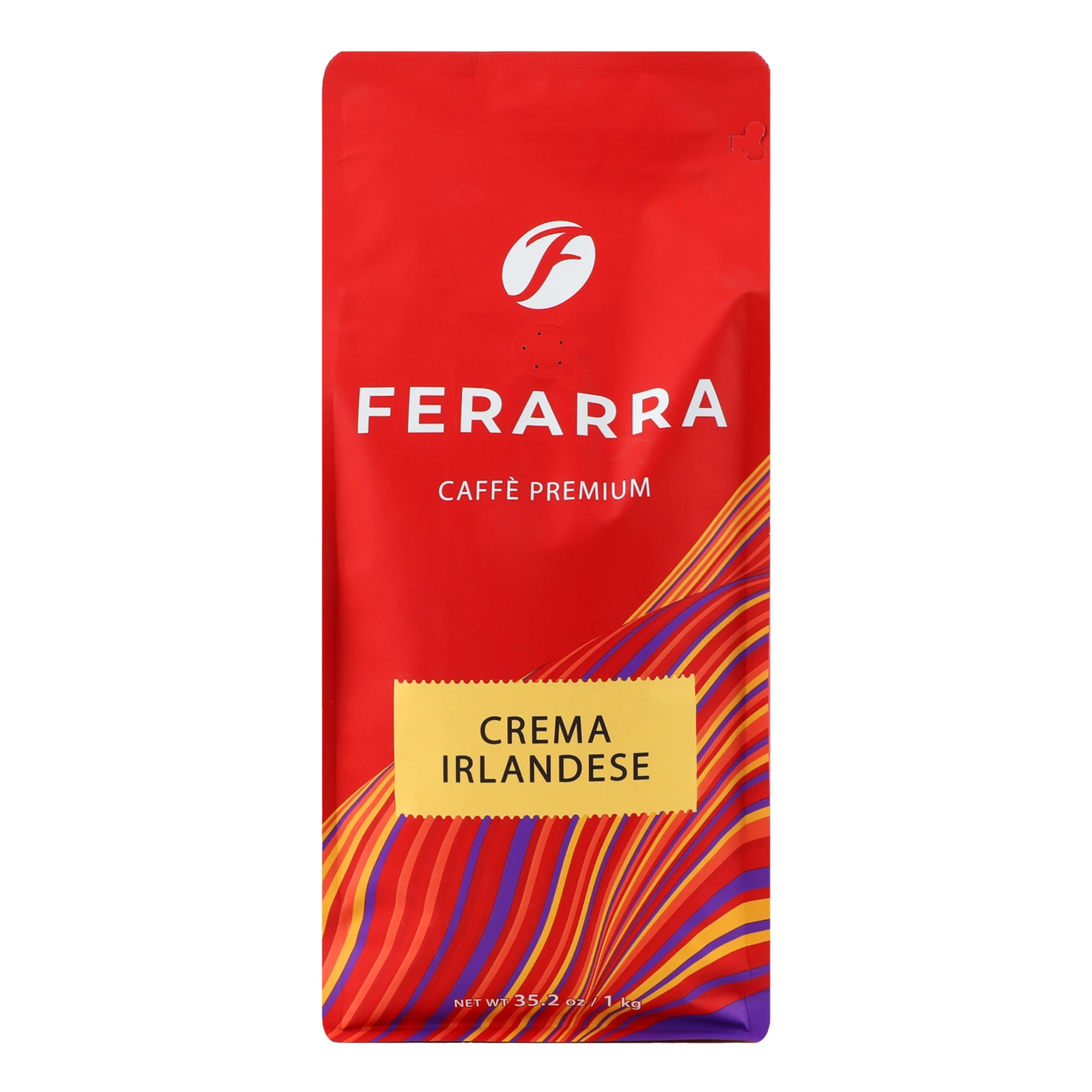 Кава Ferarra Crema Irlandese натуральна смажена в зернах 1кг Фото №:1