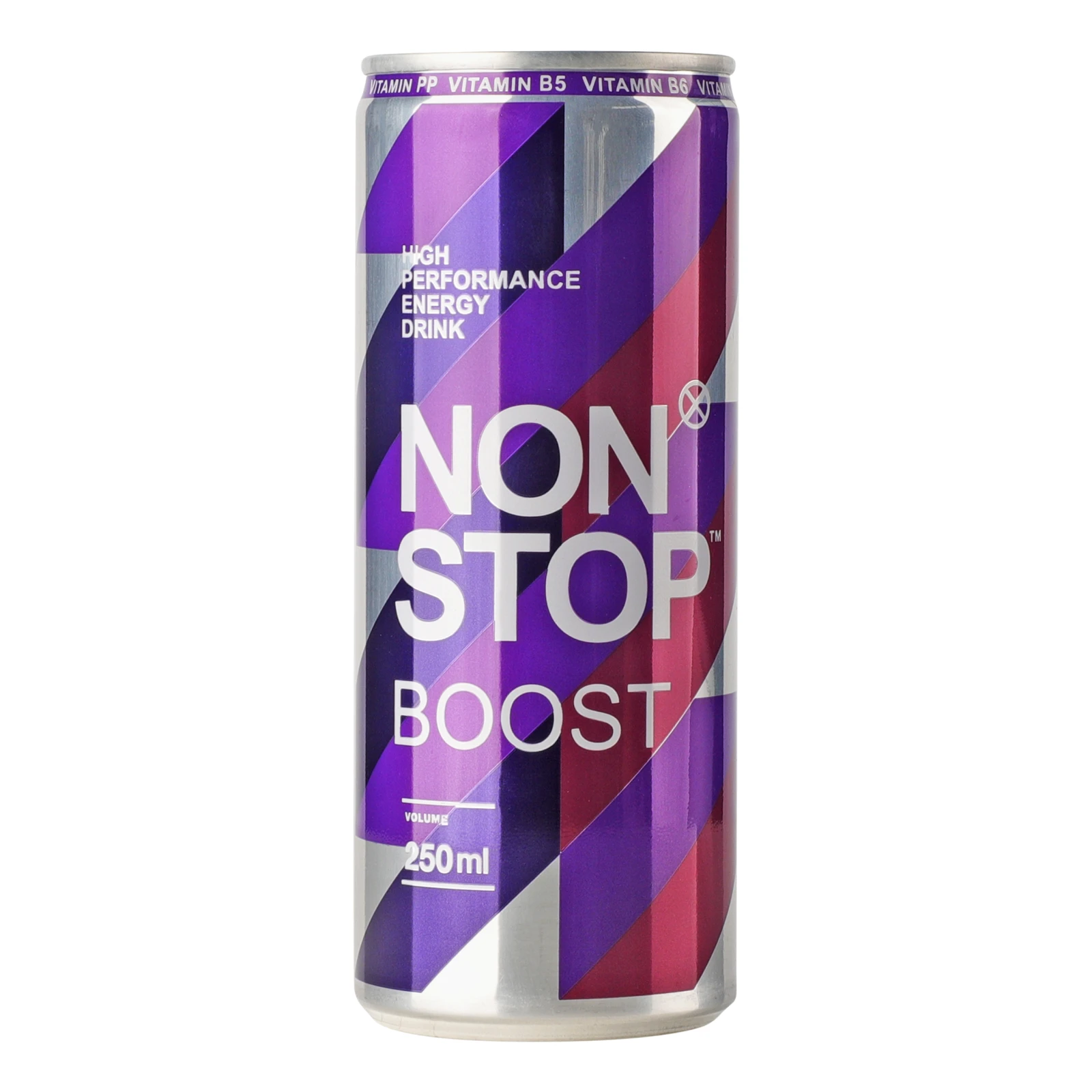 Напій енергетичний Non Stop Boost безалкогольний сильногазований 0.25л Фото навігації №:1