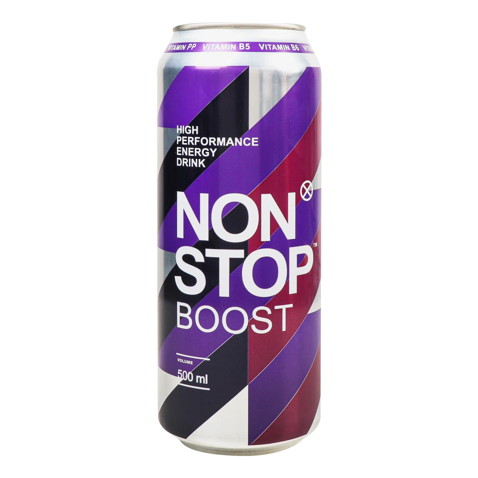 Напій безалкогольний Non Stop Boost енергетичний сильногазований 0.5л Фото №:1