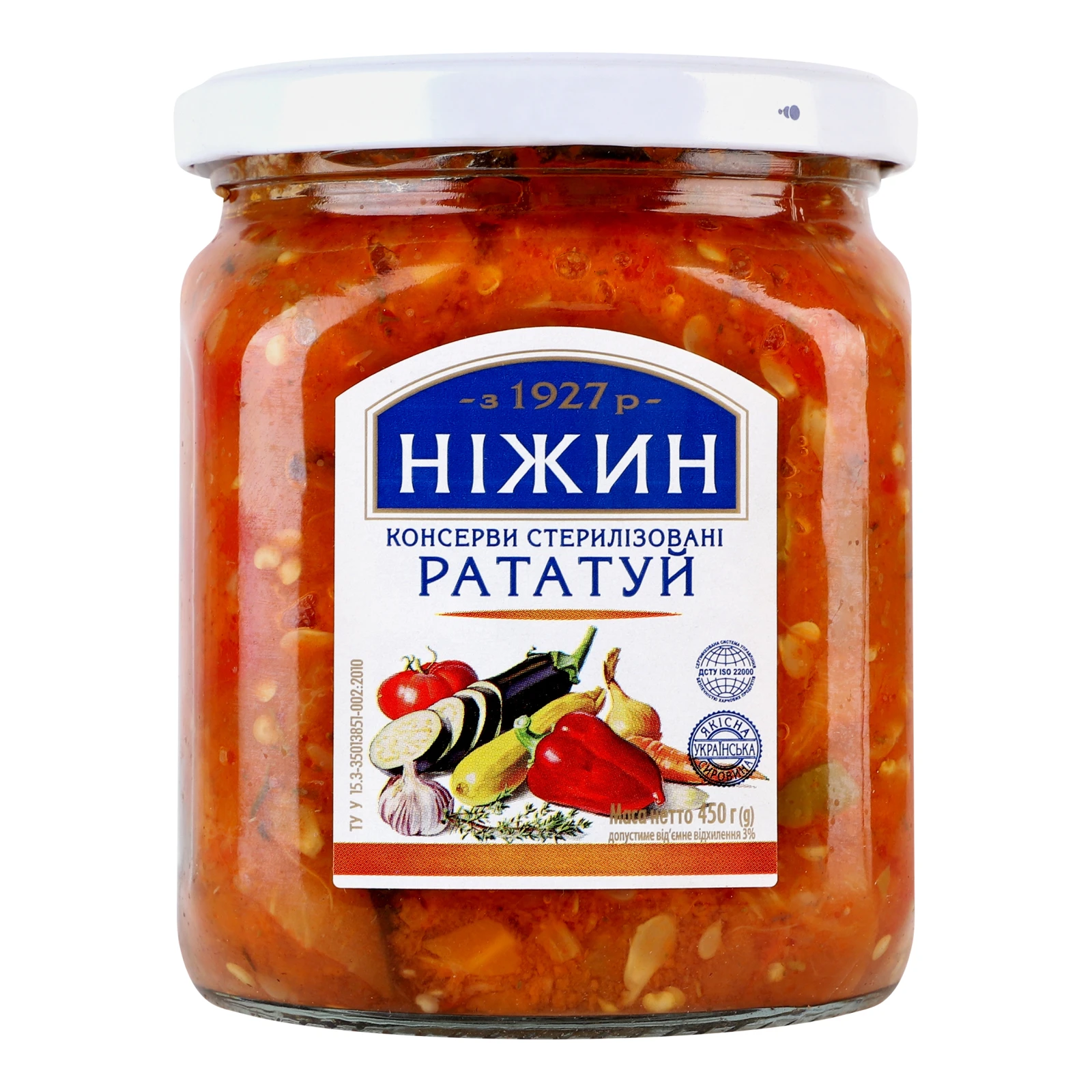 Рататуй Ніжин 450г Фото №:1