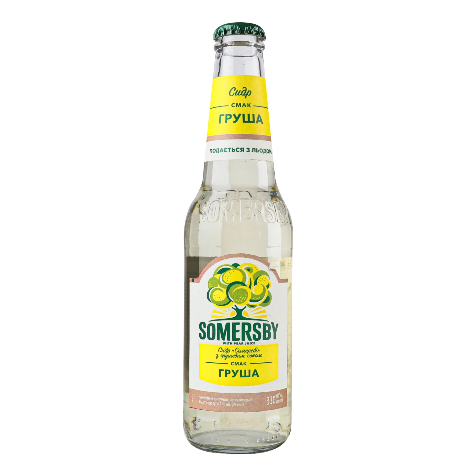 Сидр Somersby Груша 4.7% 330мл Фото №:1