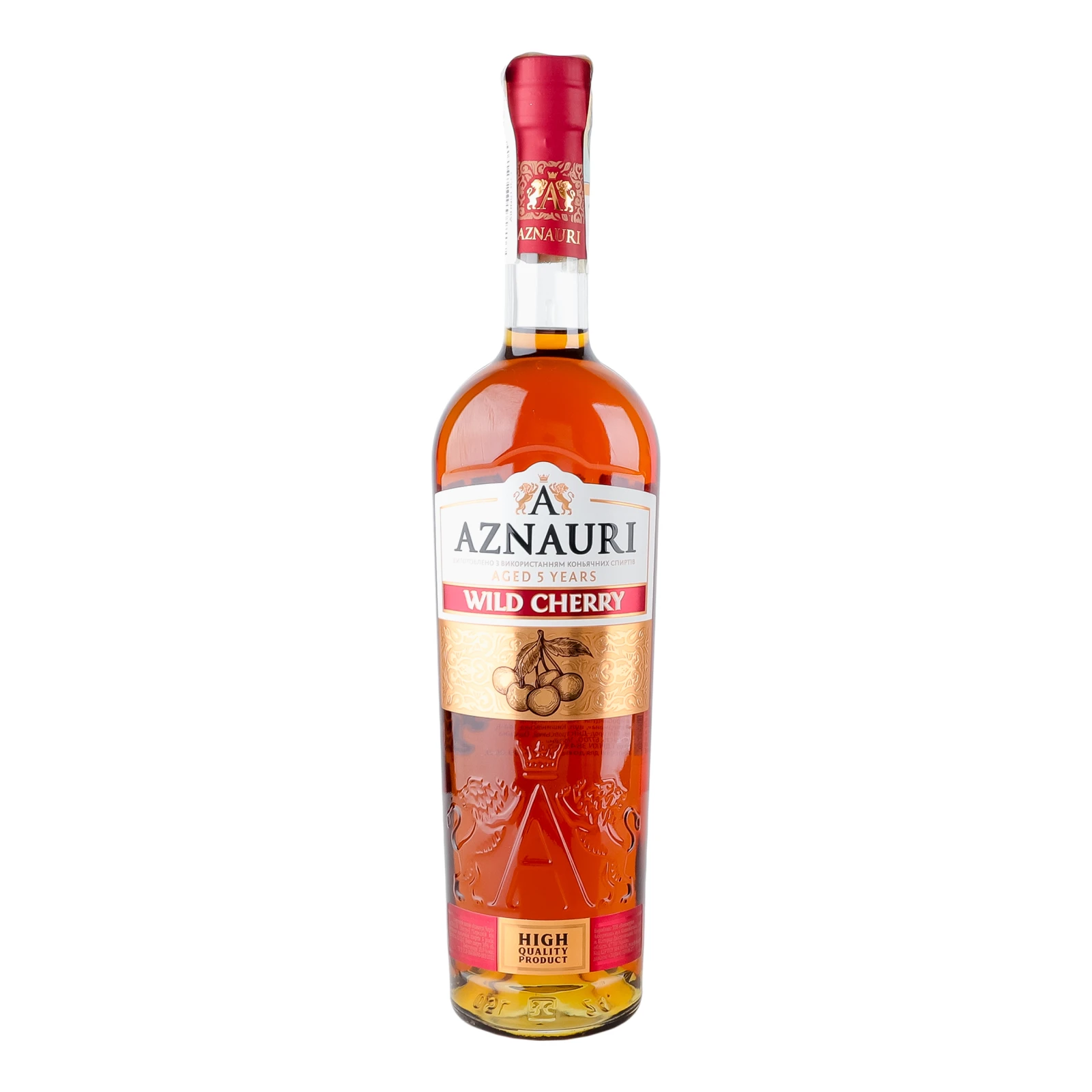 Напій спиртний Aznauri 5YO Wild cherry 30% 0.5л
