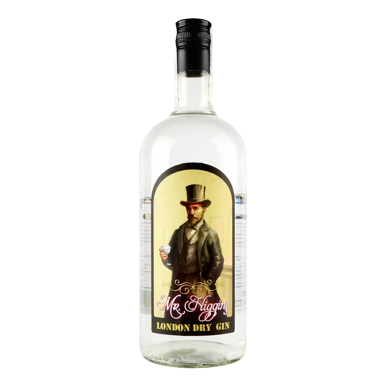 Джин Mr. Higgins London Dry 37.5% 1л Фото навігації №:1