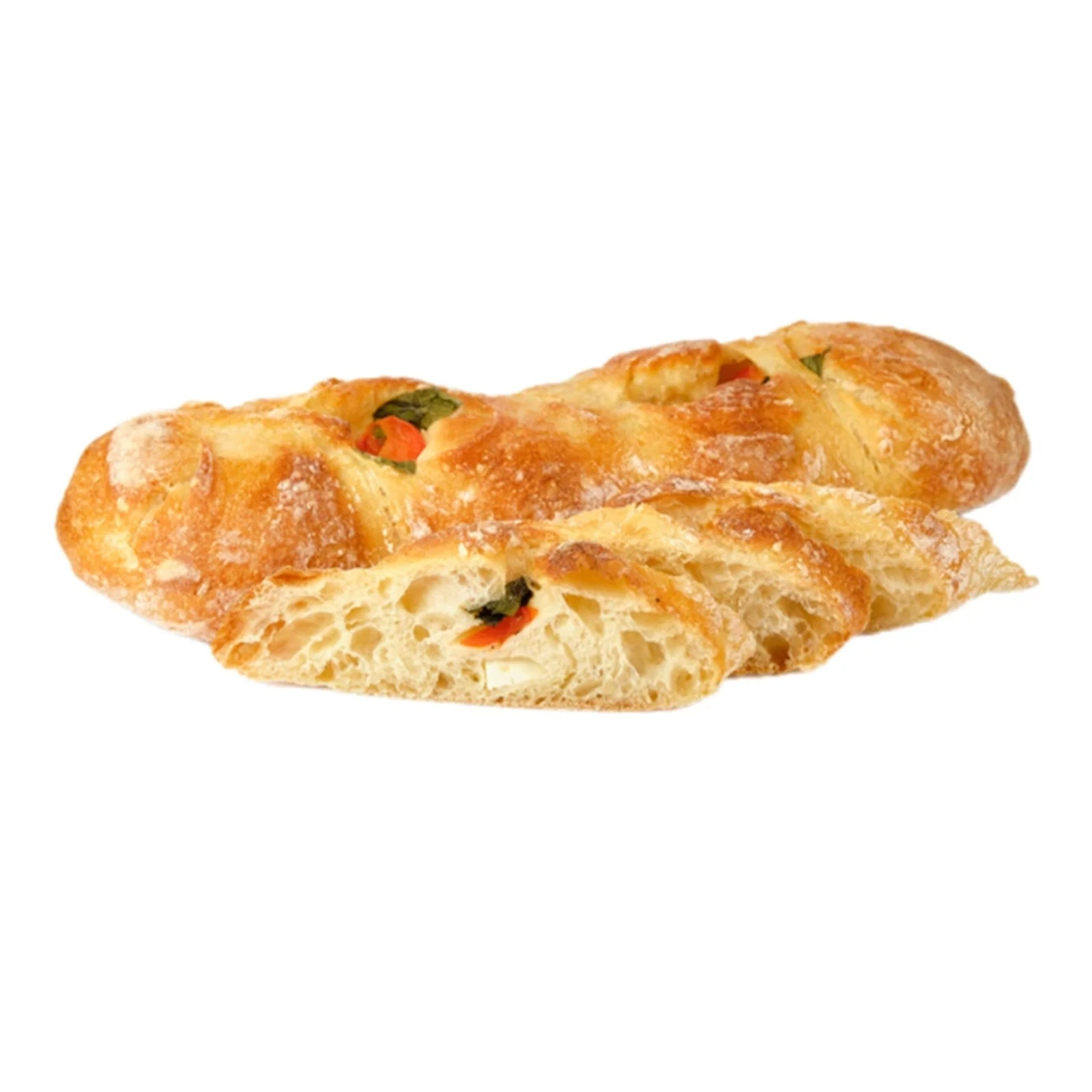 Багет Горбушка з сиром фета та базіліком 275г Фото №:1