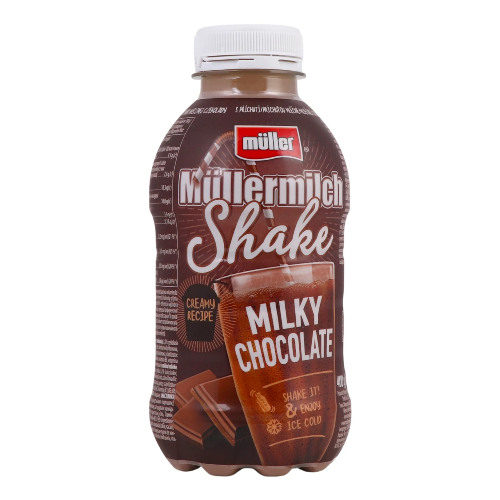 Напій молочний Muller Mullermilch shake Milky chocolate 3.5% 382мл Фото №:2