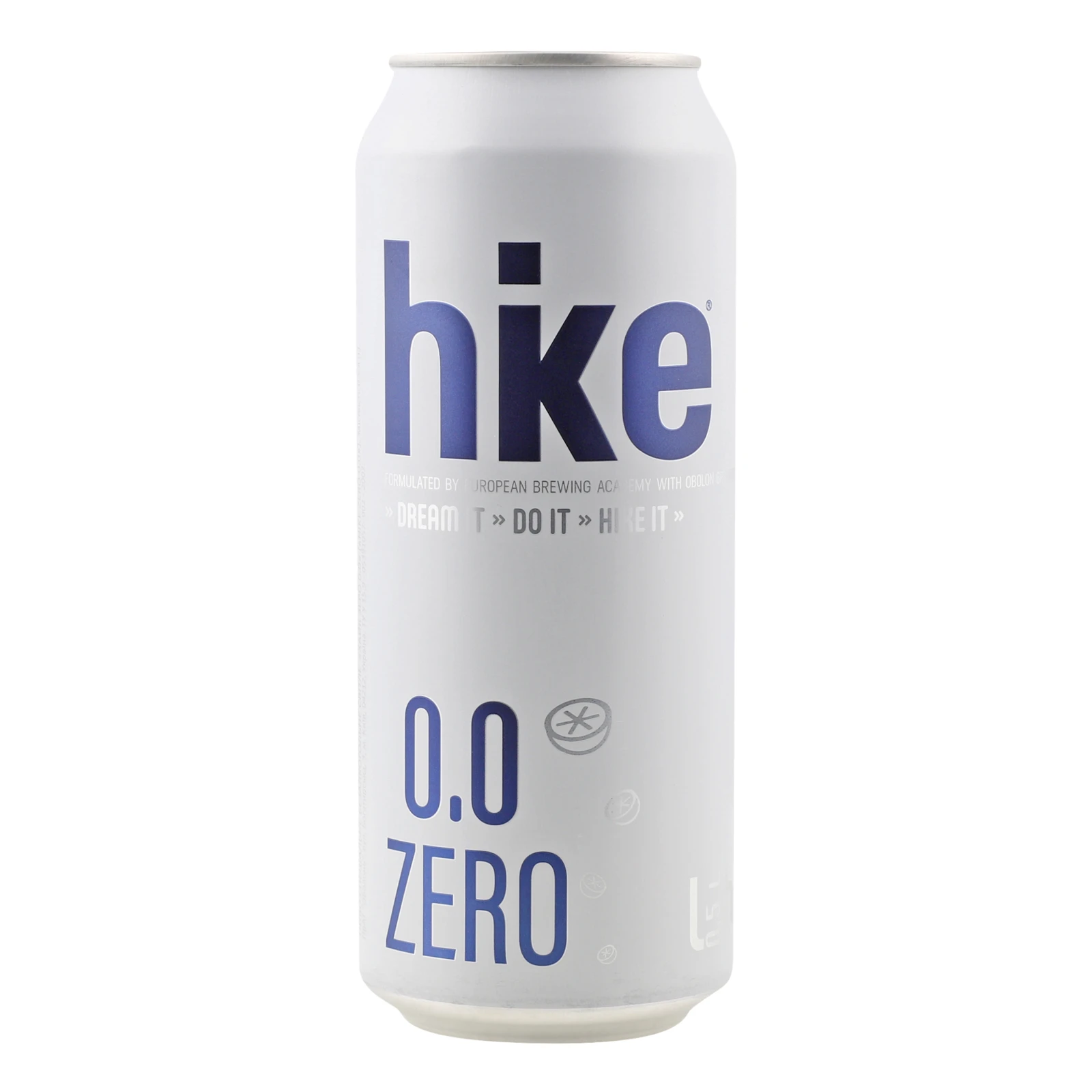 Пиво Hike Zero спеціальне безалкогольне світле пастеризоване 0.5% 0.5л Фото №:1