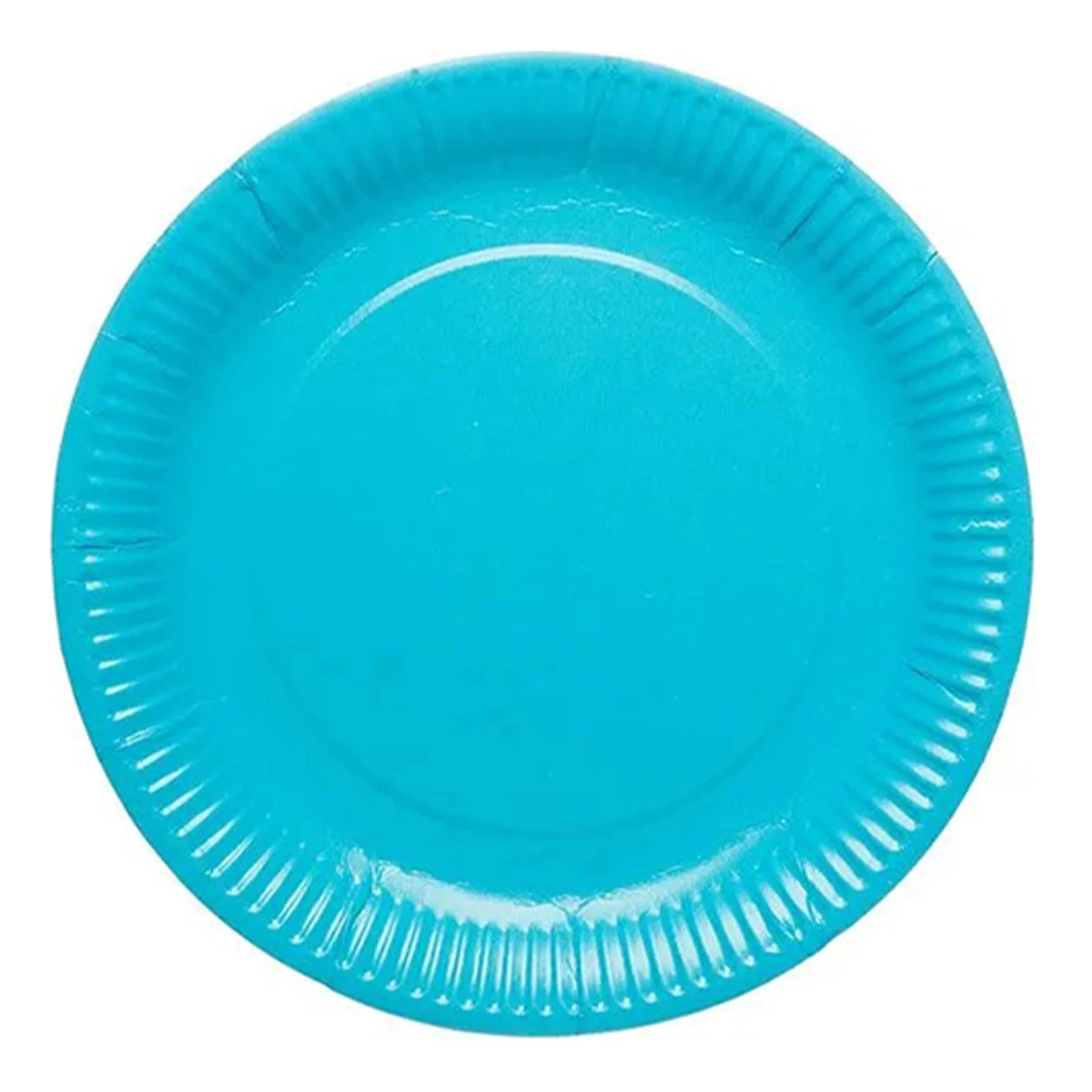 Набір Silken тарілки картонні 180мм сині 10шт Фото №:1
