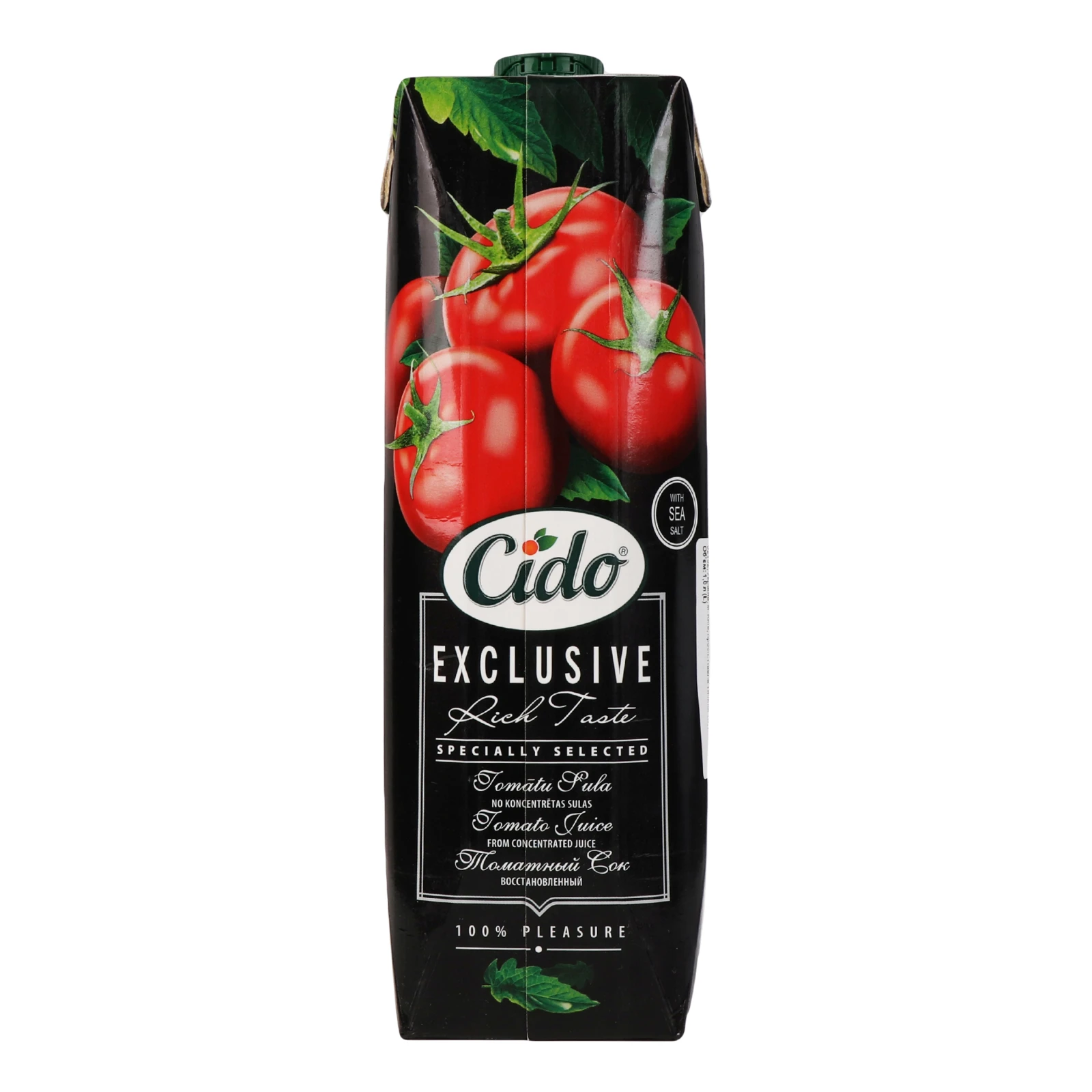 Сік Cido Exclusive Томатний з морською сіллю 1л Фото №:2
