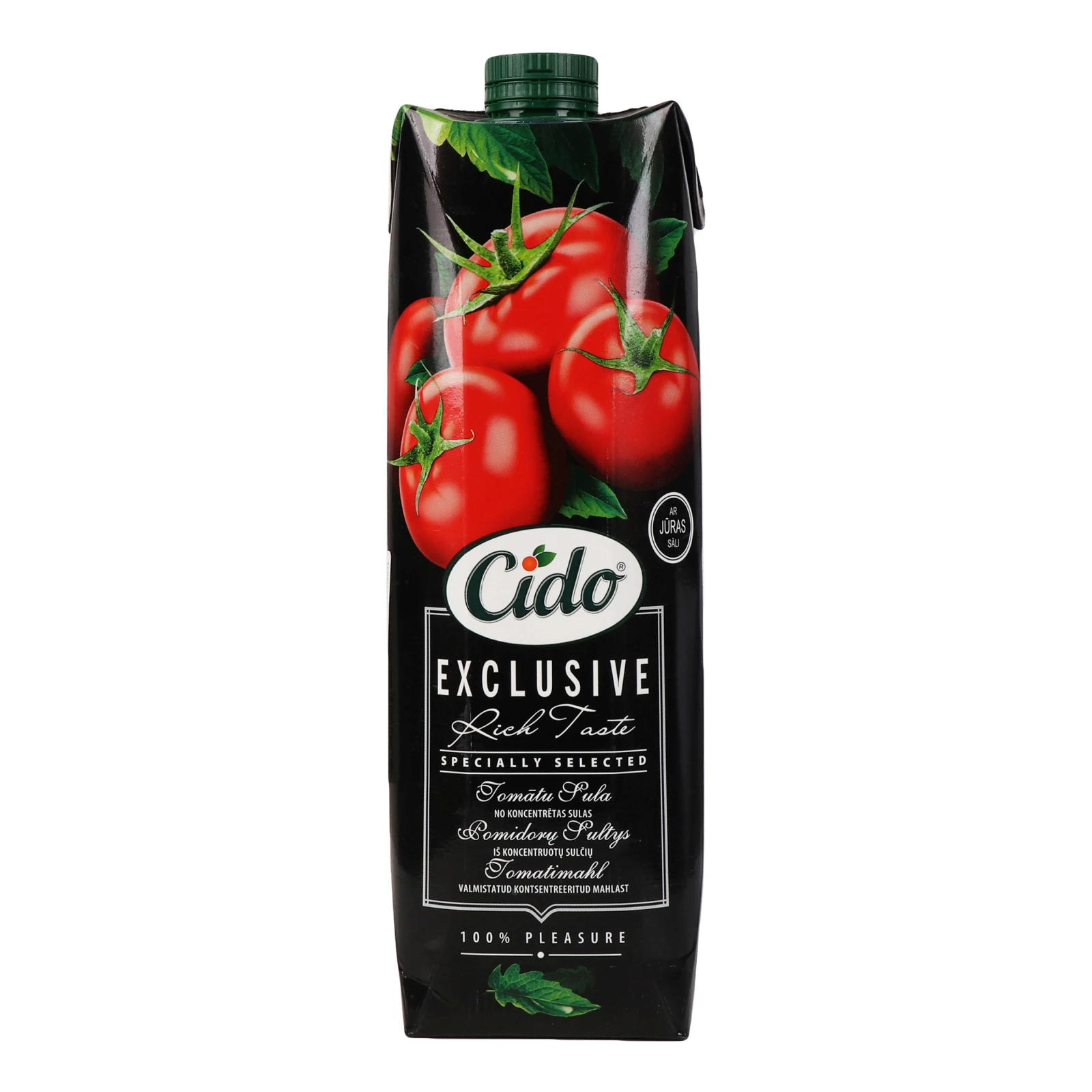 Сік Cido Exclusive Томатний з морською сіллю 1л Фото №:1