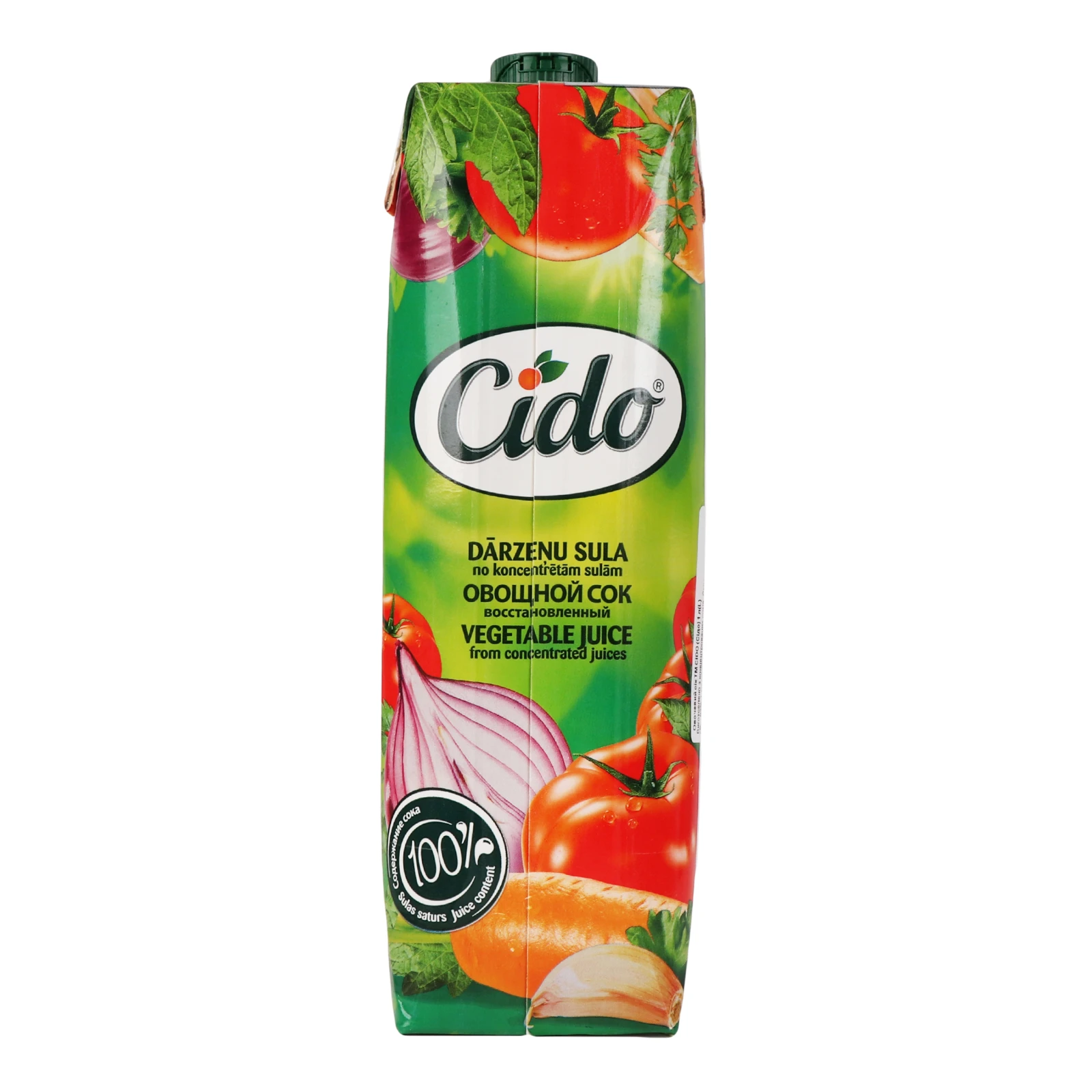 Сік Cido овочевий 1л Фото №:2