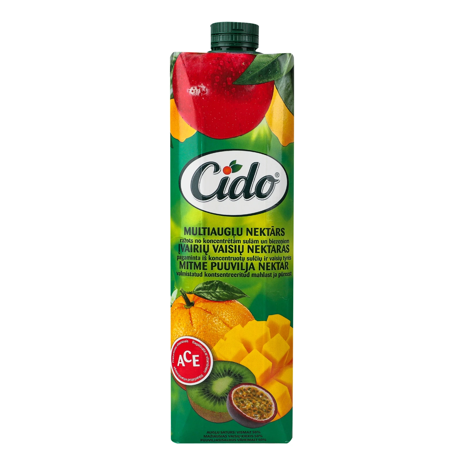 Нектар Cido 1,0л мультифруктовий Фото №:1