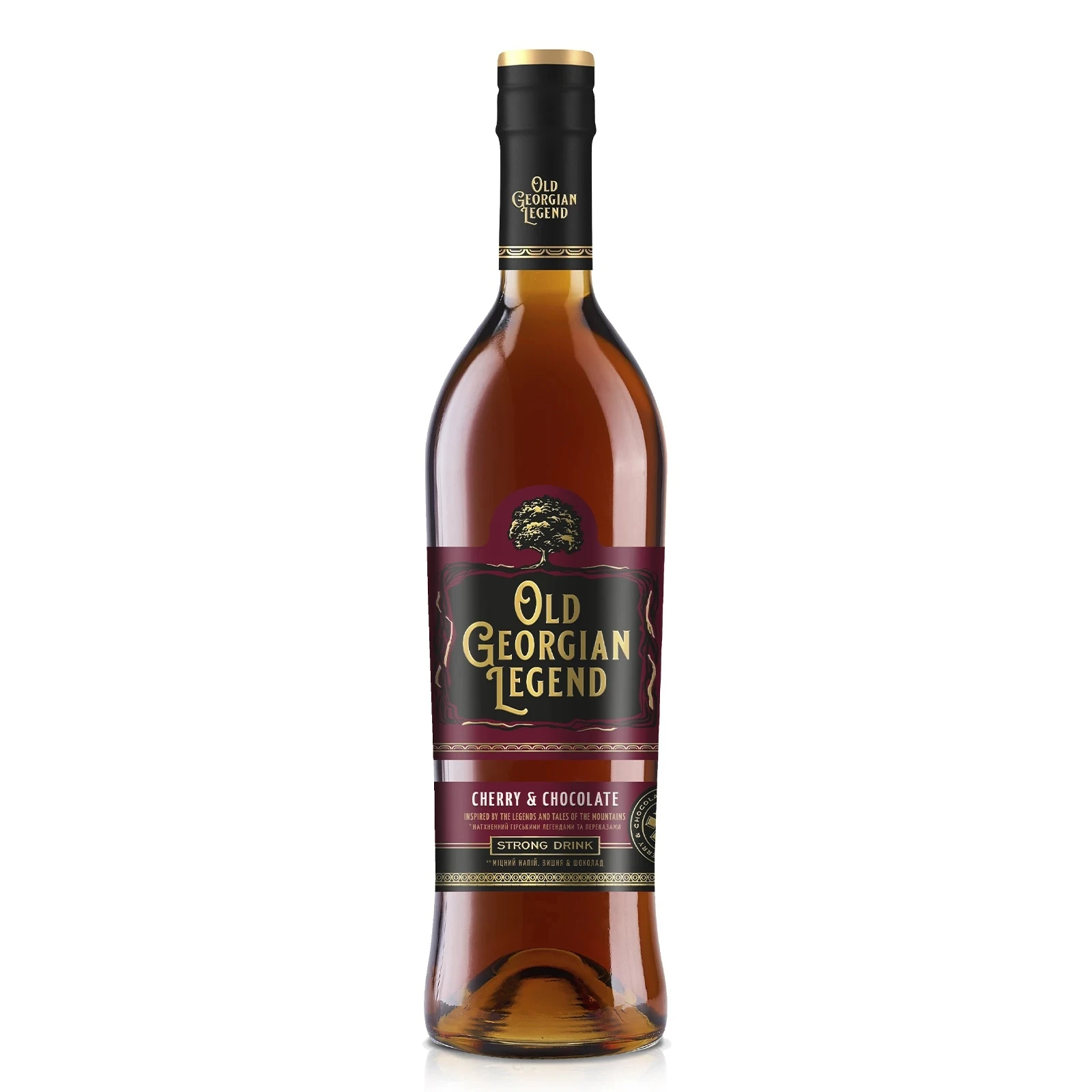 Напій алк. Old Georgian Legend 0,7л 36% вишня&шоколад Фото №:1