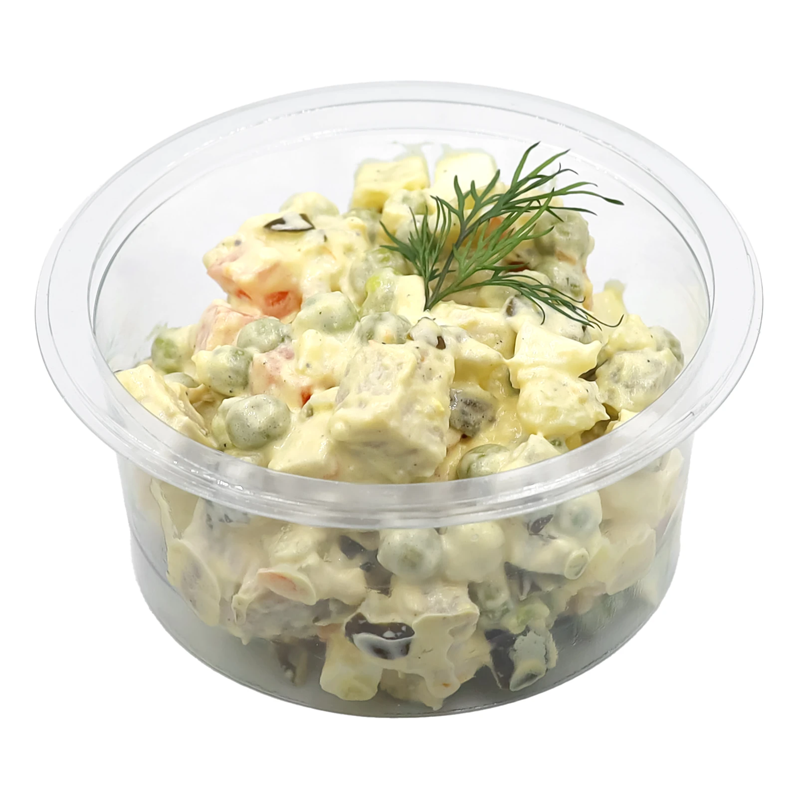 Салат Олів`є з м`ясом фасований Фото №:1