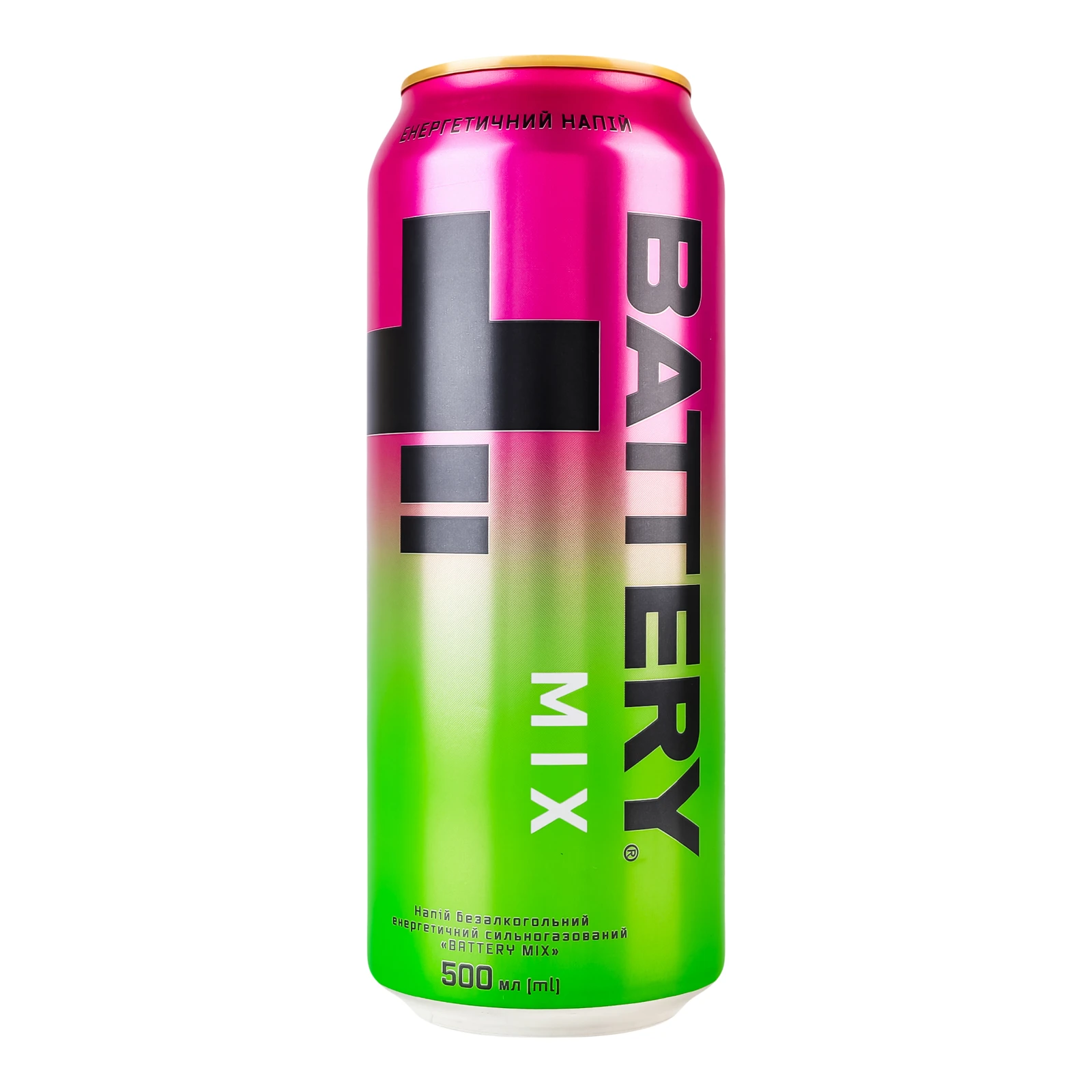 Напій енергетичний Battery Mix безалкогольний сильногазований 0.5л Фото №:1