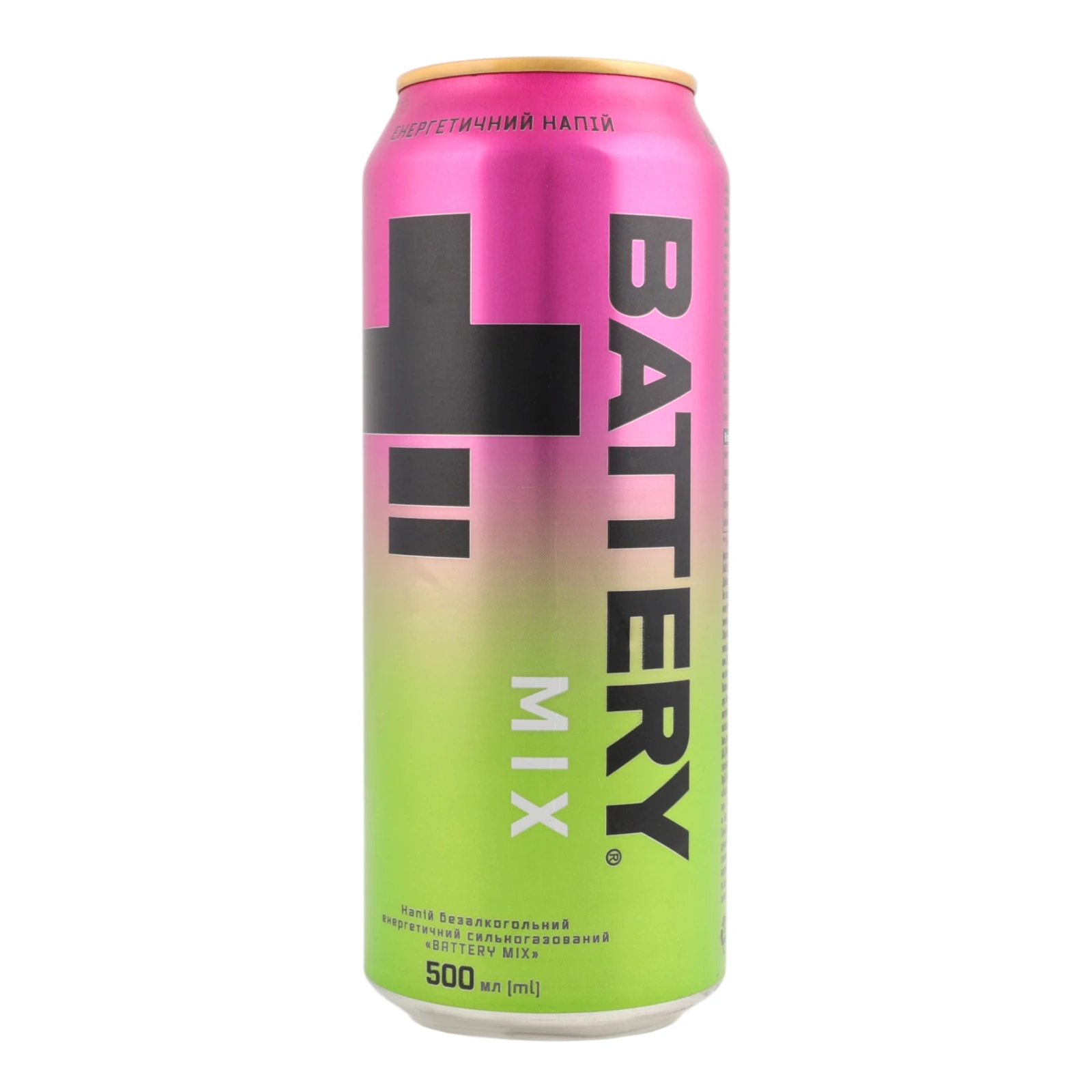 Напій енергетичний Battery Mix безалкогольний сильногазований 0.5л Фото №:1