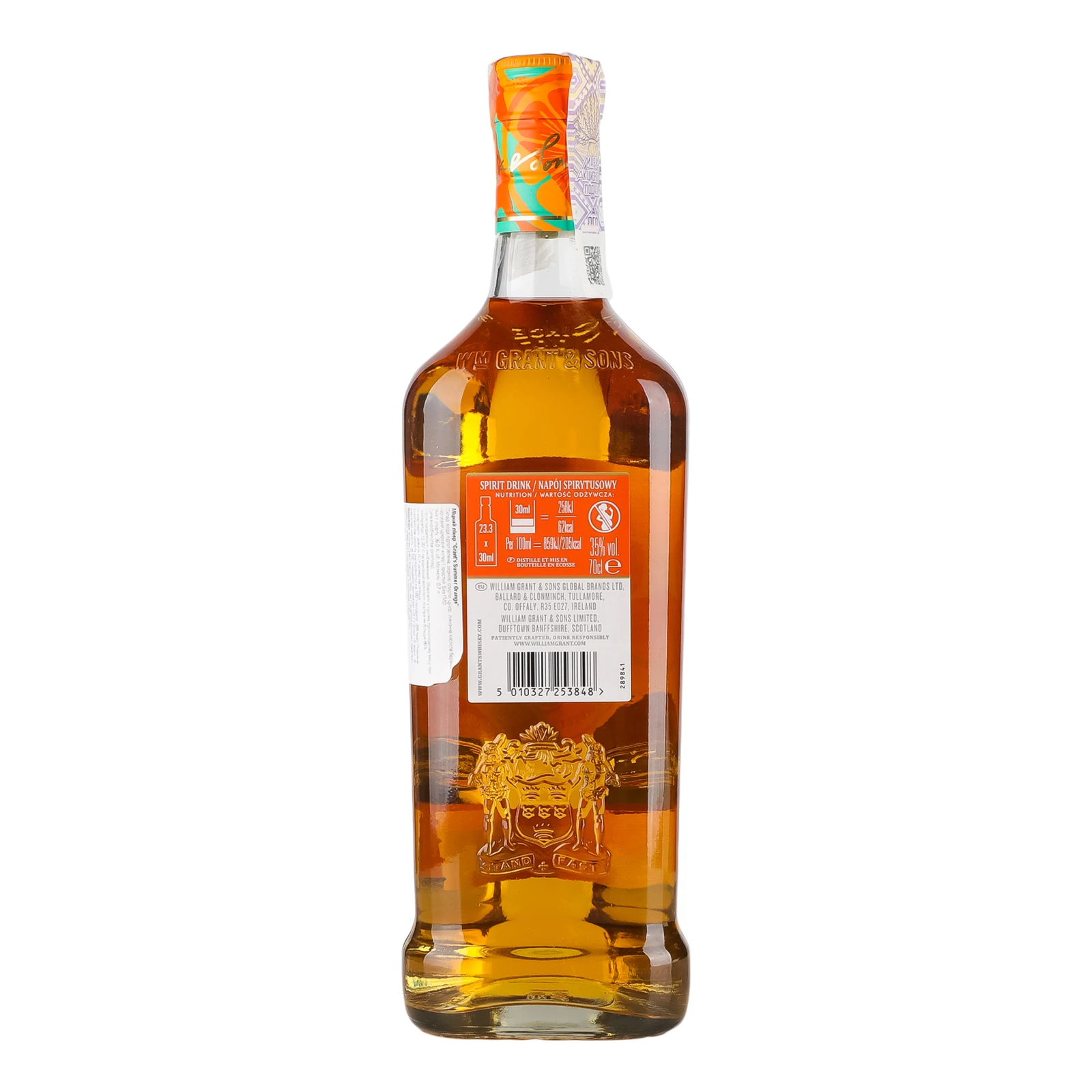 Лікер Grant's Summer Orange міцний 35% 0.7л Фото №:2
