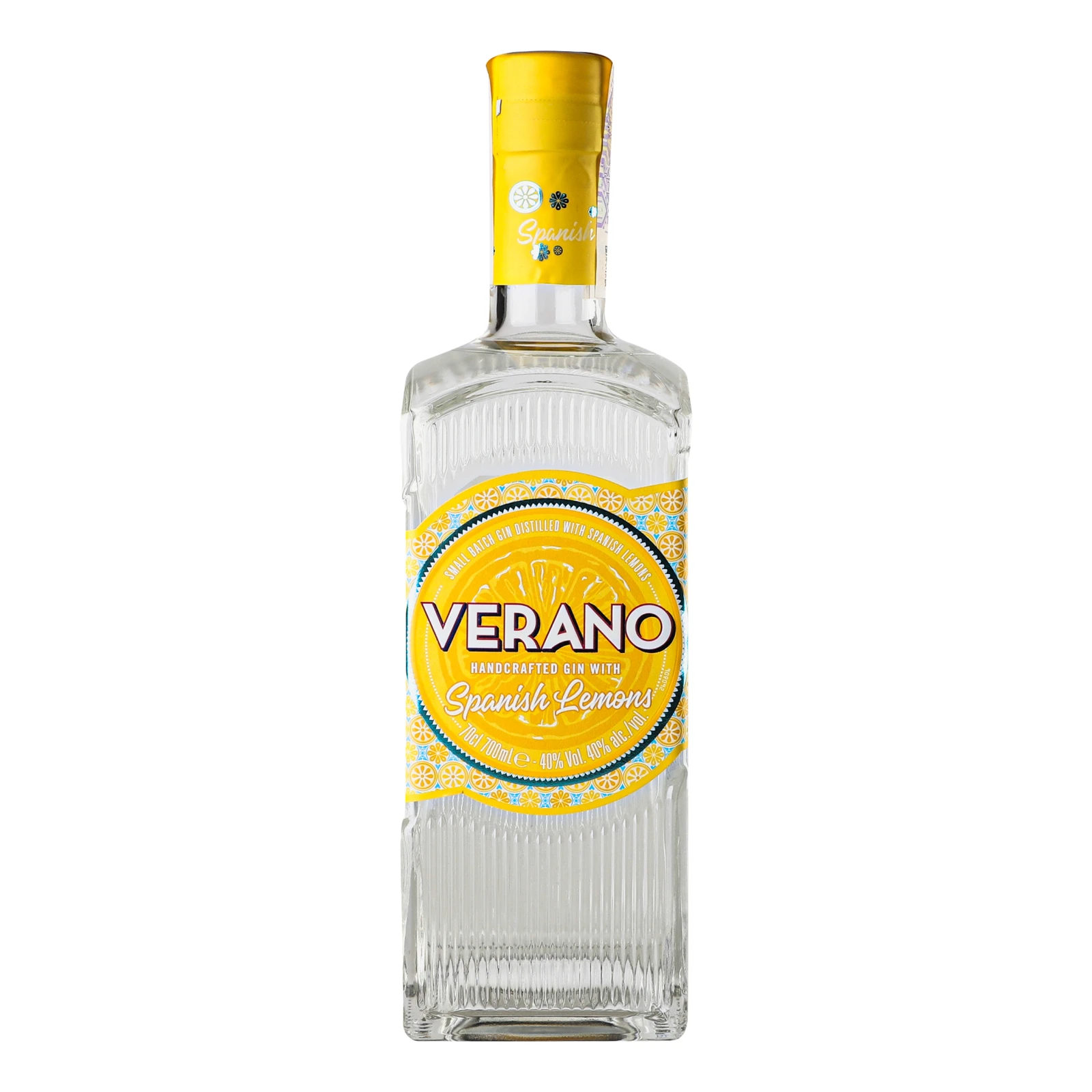 Джин Verano Spanish Lemon 40% 0.7л Фото №:1