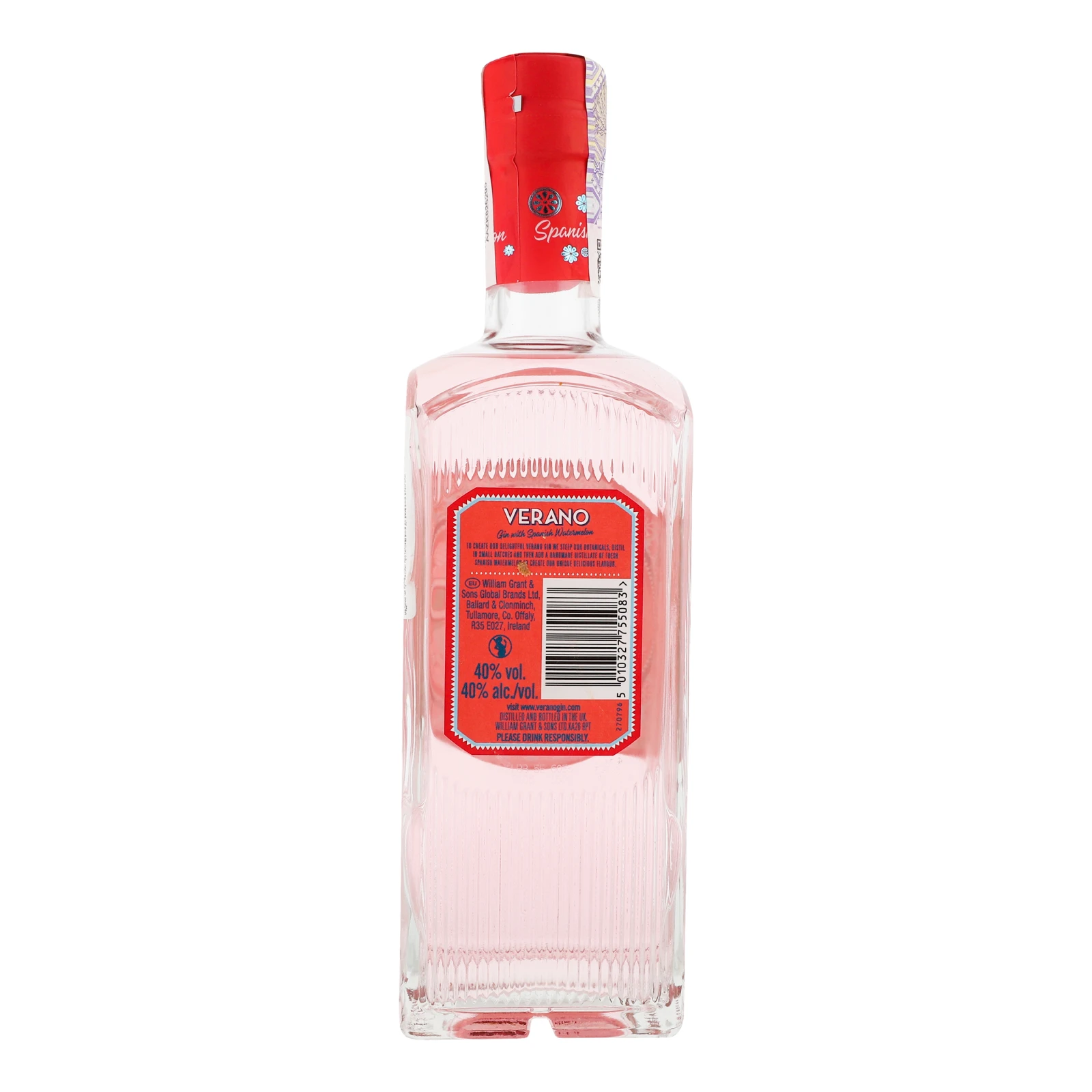 Джин Verano Spanish Watermelon 40% 0.7л фото 2