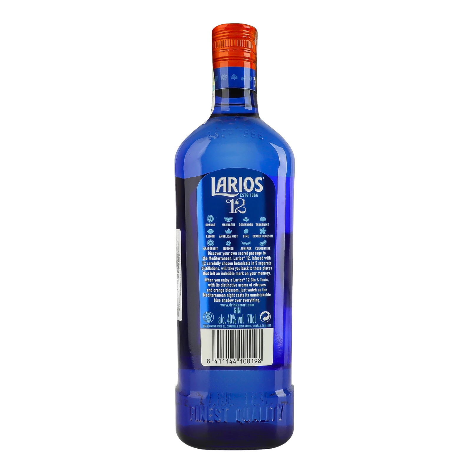 Джин Larios 12 Premium 40% 0.7л Фото №:2