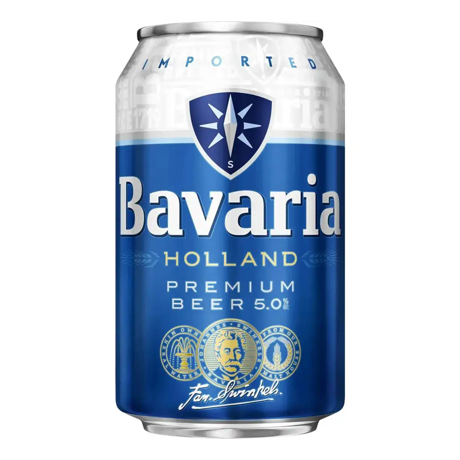 Пиво Bavaria 0,33л преміум 5% з/б