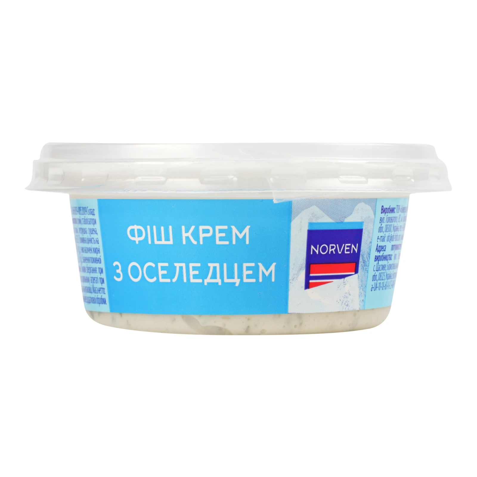 Крем фіш Norven з оселедцем 80г