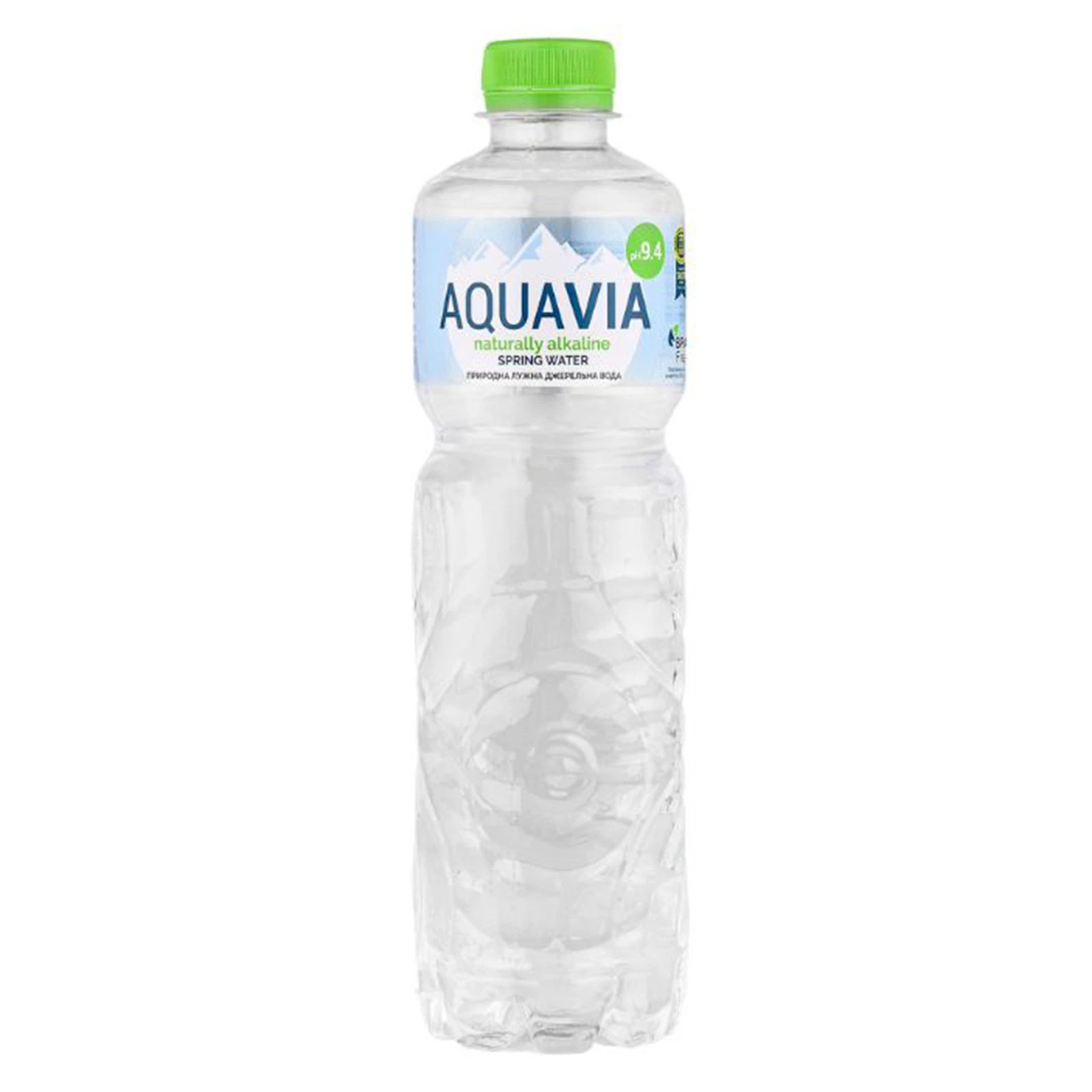 Вода Aquavia 0,5л джерельна н/газ Фото навігації №:1