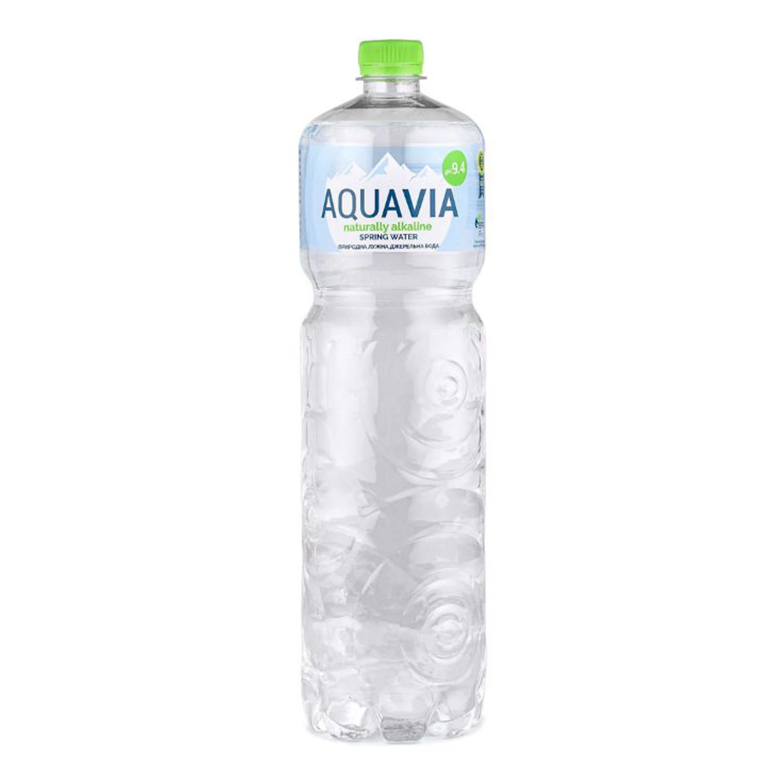 Вода Aquavia 1,5л джерельна н/газ Фото навігації №:1