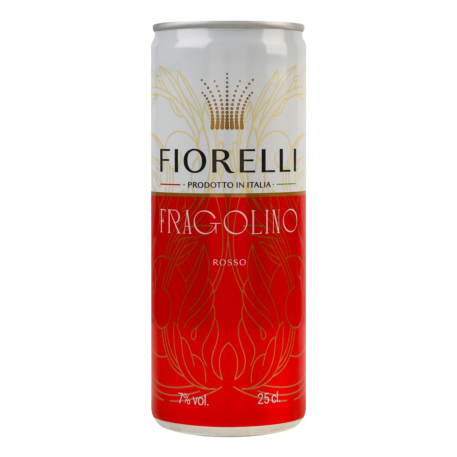 Напій алкогольний Fiorelli Fragolino Rosso на основі вина 7% 0.25л Фото навігації №:1