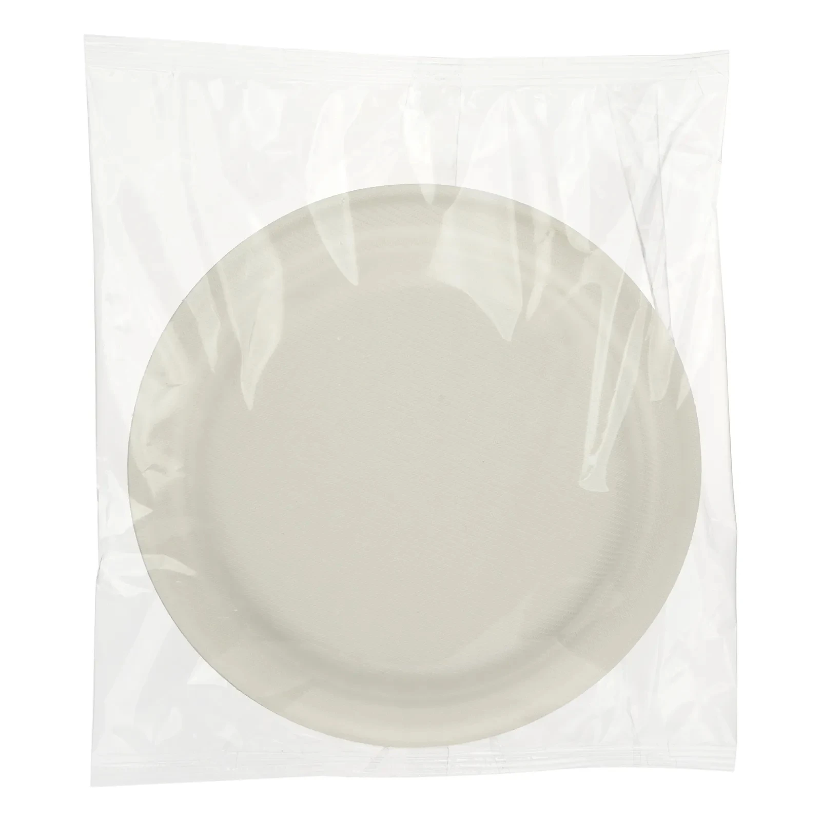 Тарілки одноразові з цукрової тростини 155мм 5шт Фото №:1