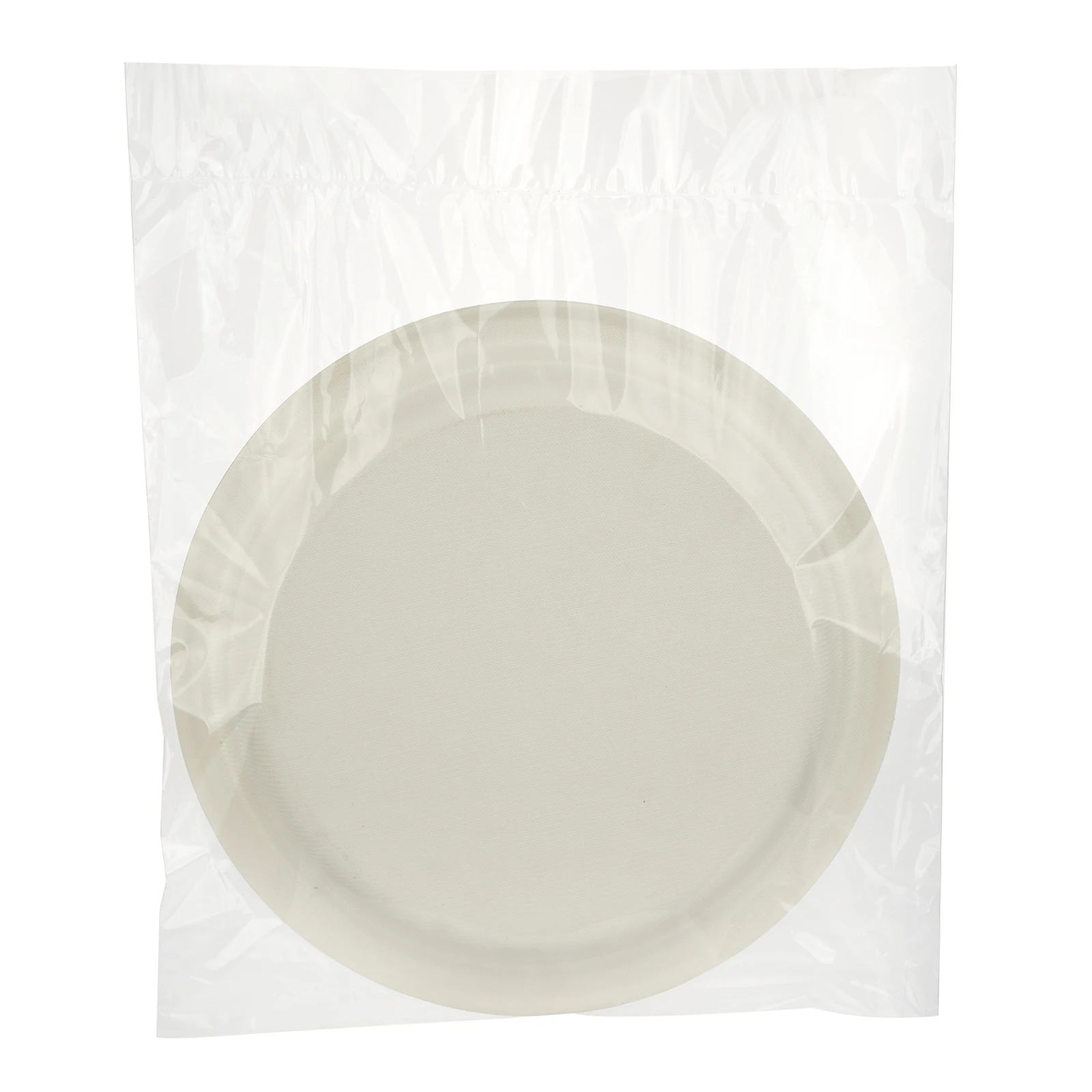 Тарілки одноразові з цукрової тростини 225мм 5шт Фото №:1