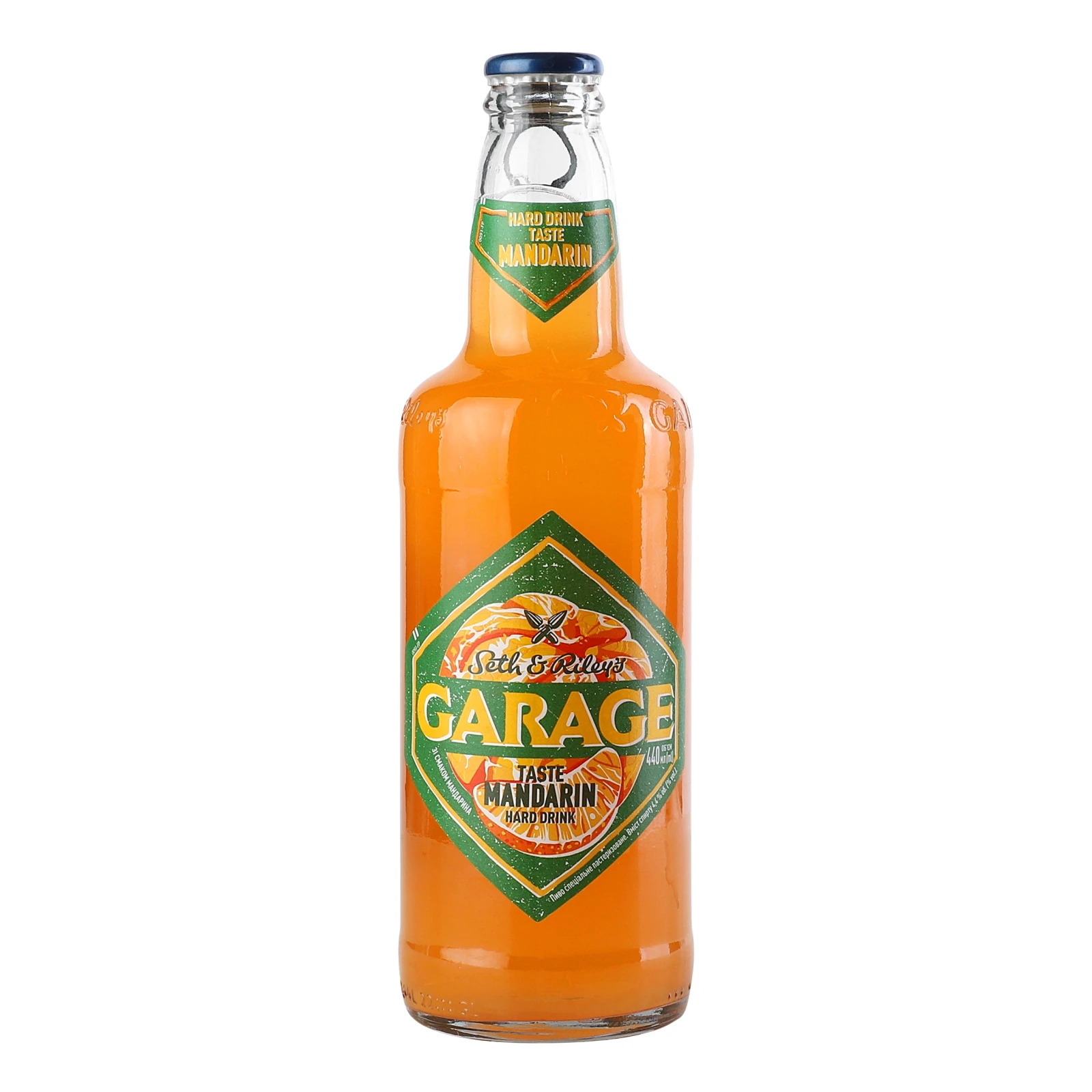 Пиво Seth&Riley's Garage спеціальне пастеризоване Mandarin 4.4% 0.44л