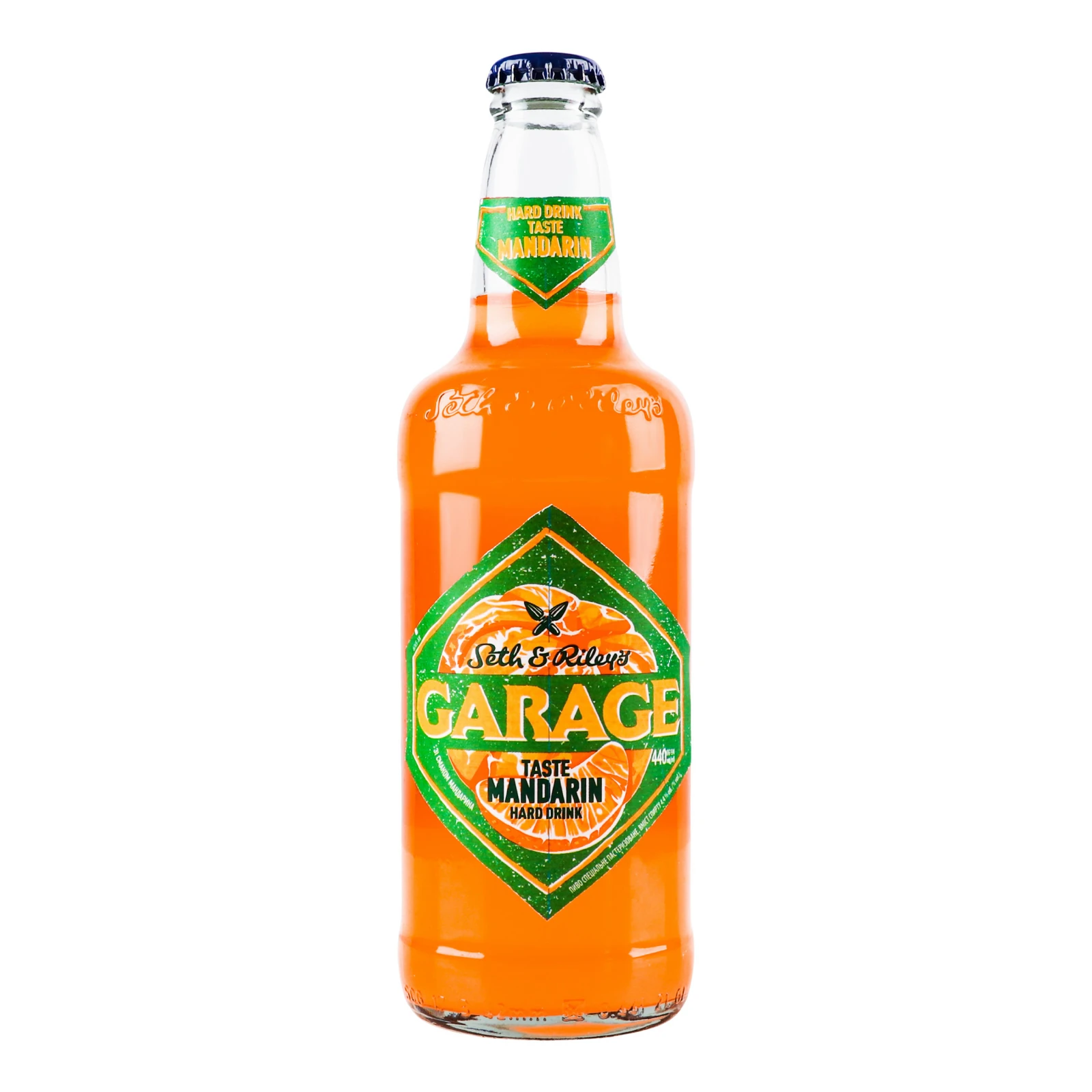 Пиво спеціальне Seth&Riley's Garage Mandarin пастеризоване 4.4% 0.44л Фото №:1