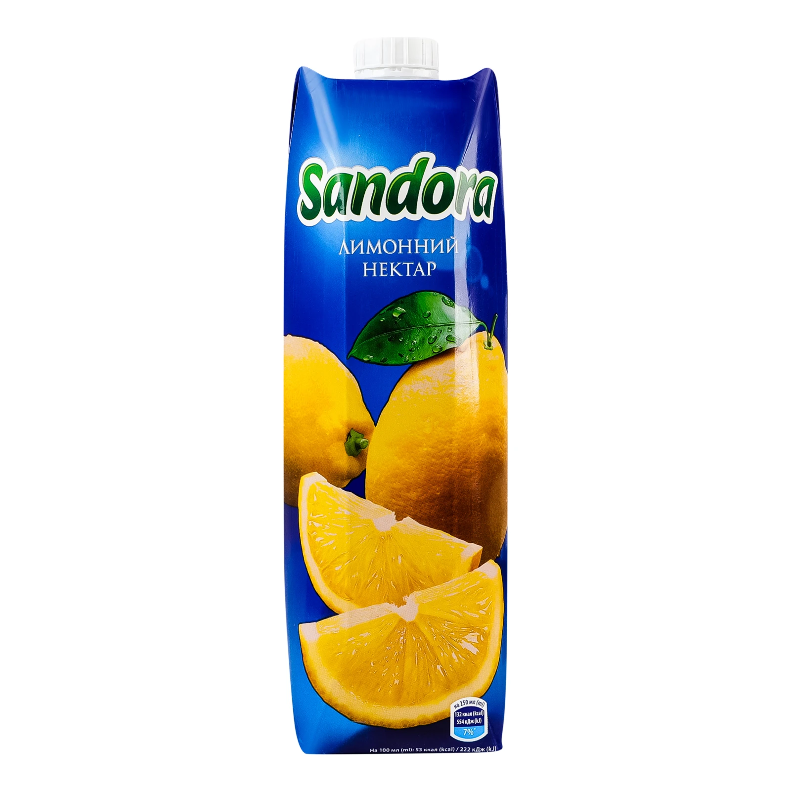 Нектар Sandora неосвітлений пастеризований Лимонний 950мл