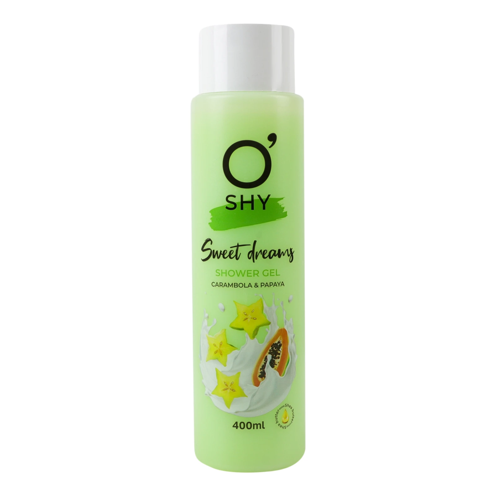 Гель для душу O'shy Sweet dreams Carambola&Papaya 400мл Фото №:1