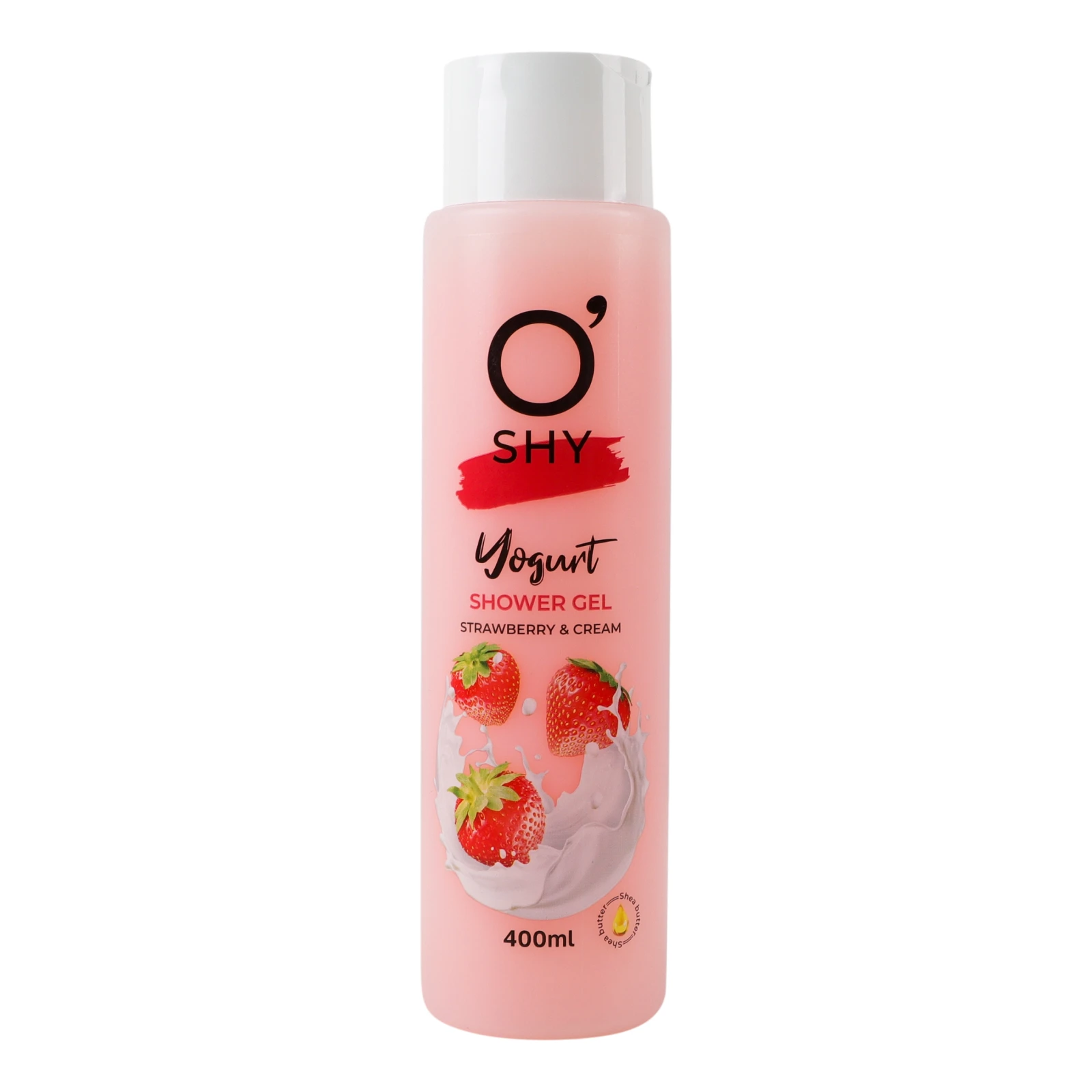 Гель для душу O'shy Yogurt Strawberry&Cream 400мл Фото №:1